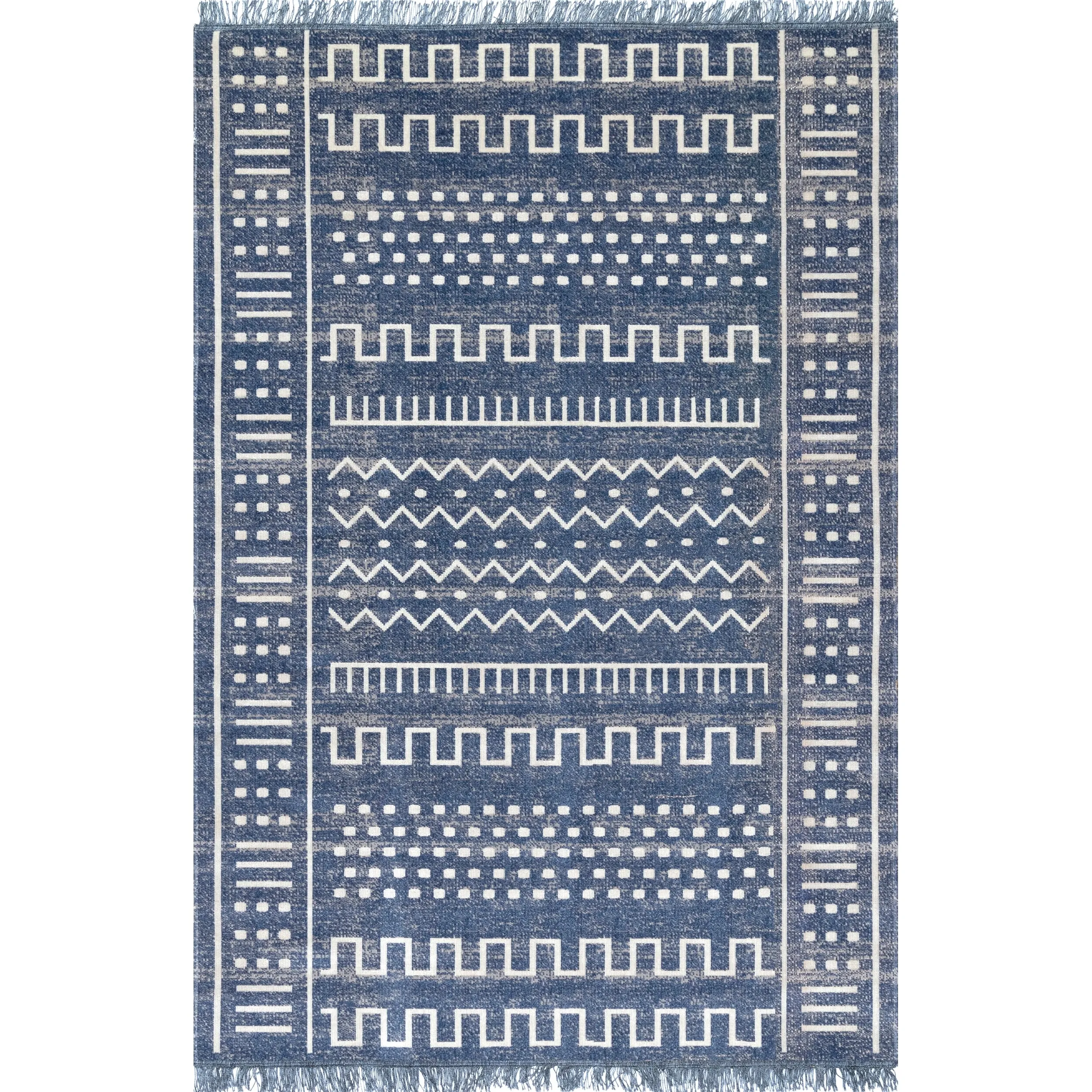 Nuloom Transitional Native Tribal Indoor/ Outdoor Tassels Area Rug