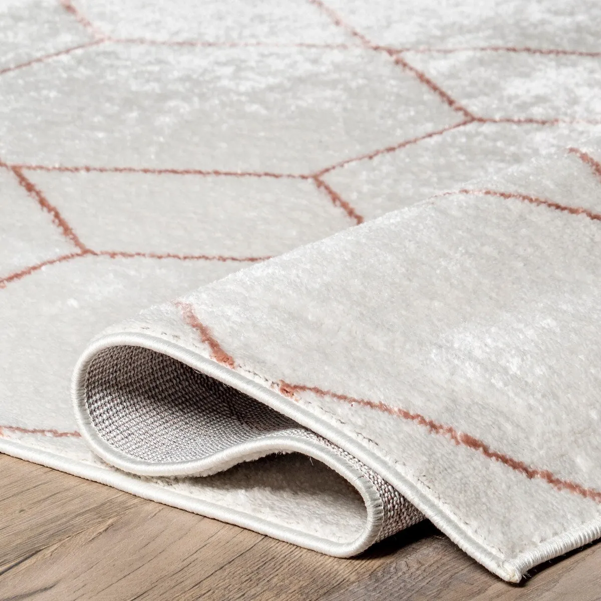 Nuloom Veronica Geometric Honeycomb Area Rug