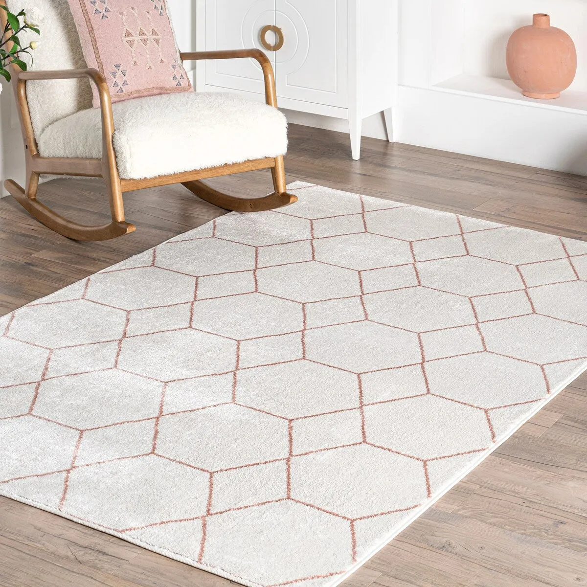 Nuloom Veronica Geometric Honeycomb Area Rug