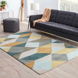 Ojo Handmade Geometric Area Rug