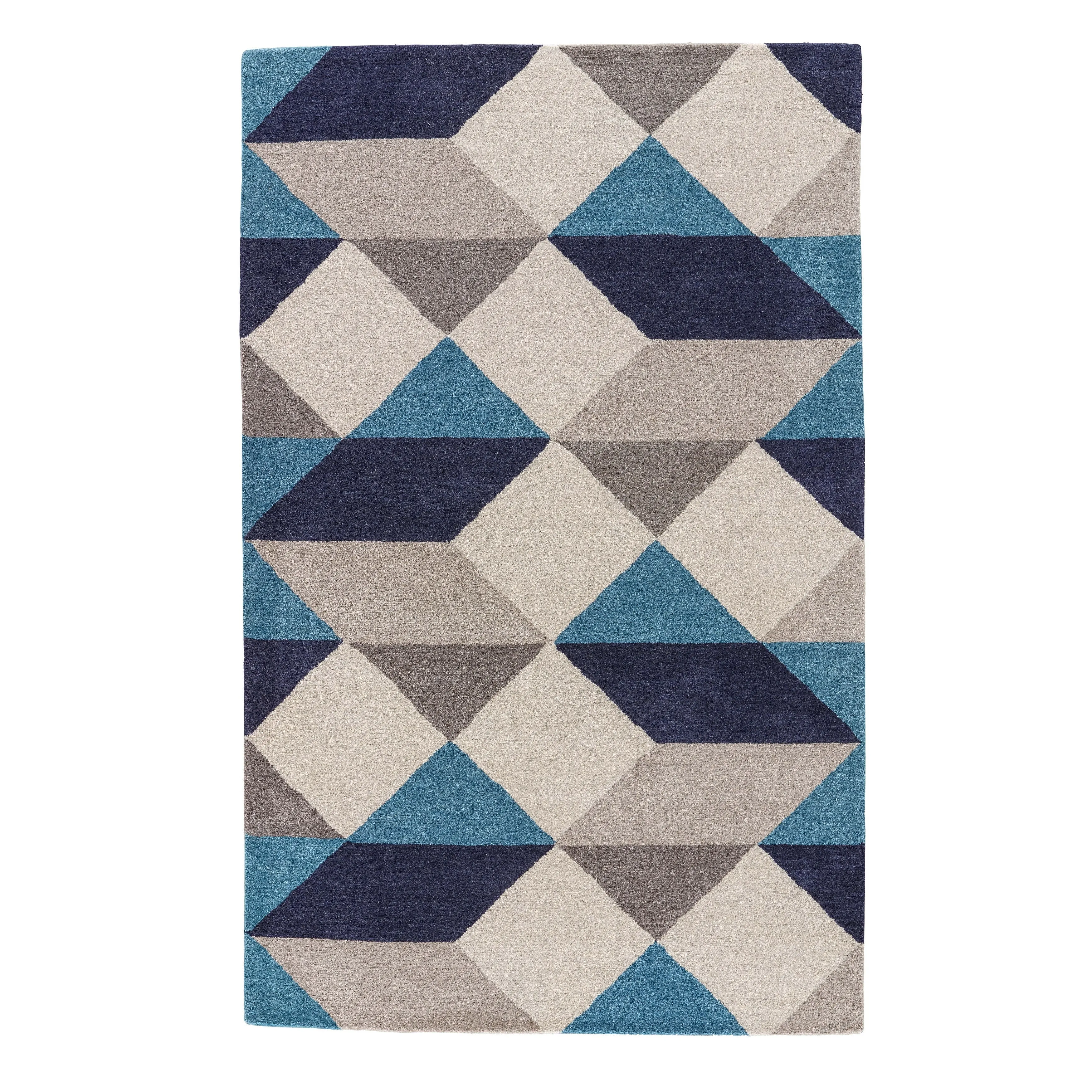 Ojo Handmade Geometric Area Rug
