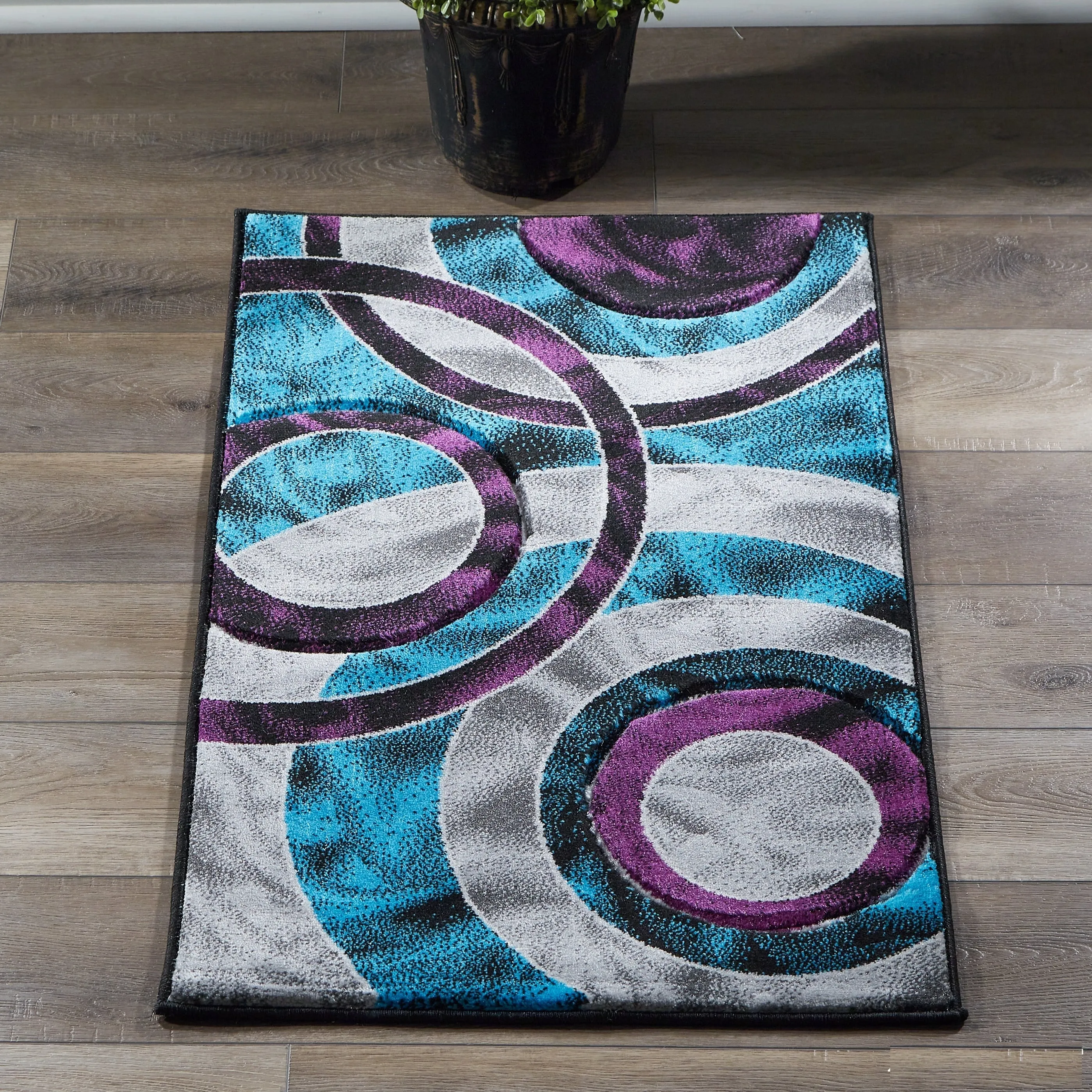 Orelsi Collection Abstract Area Rug