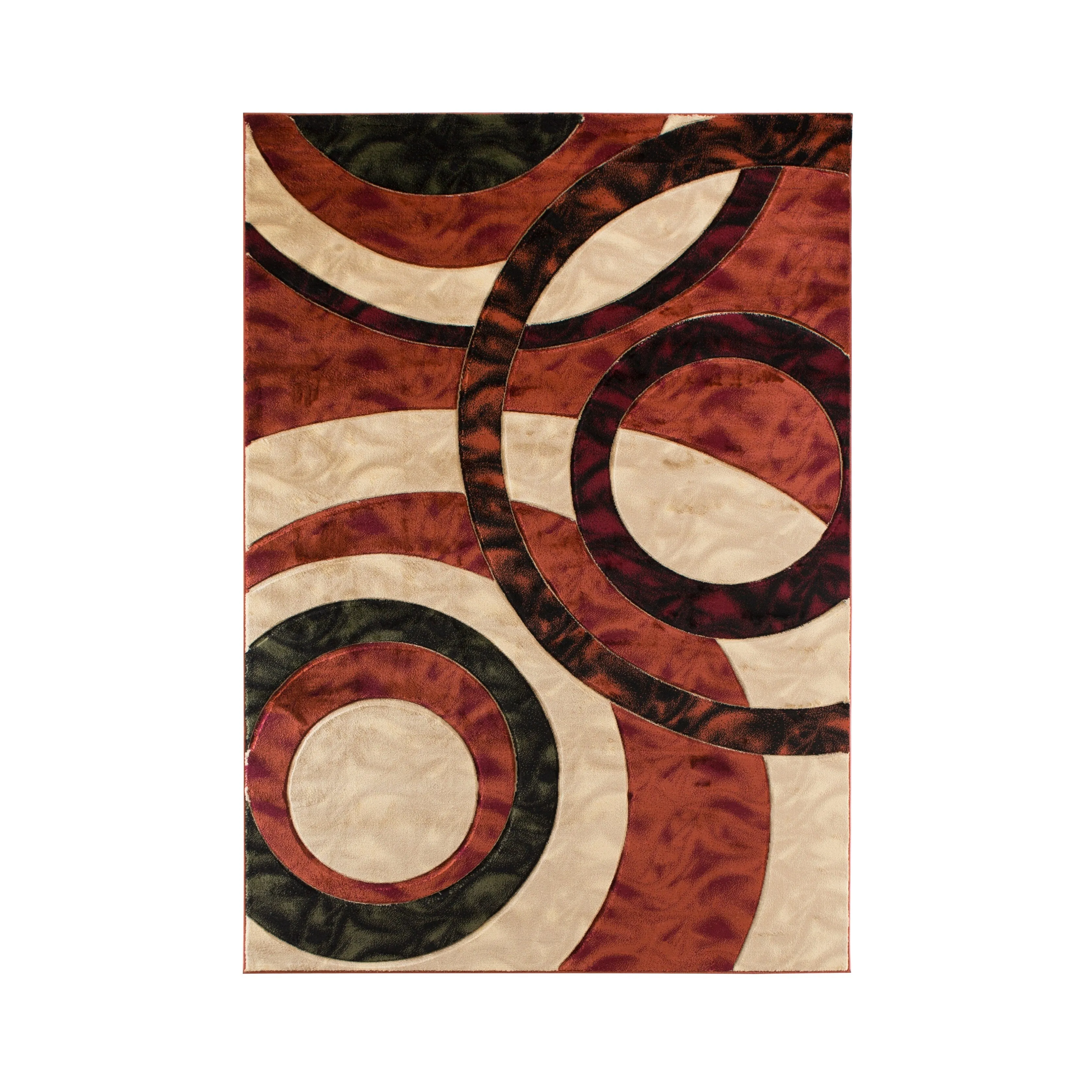 Orelsi Collection Abstract Area Rug
