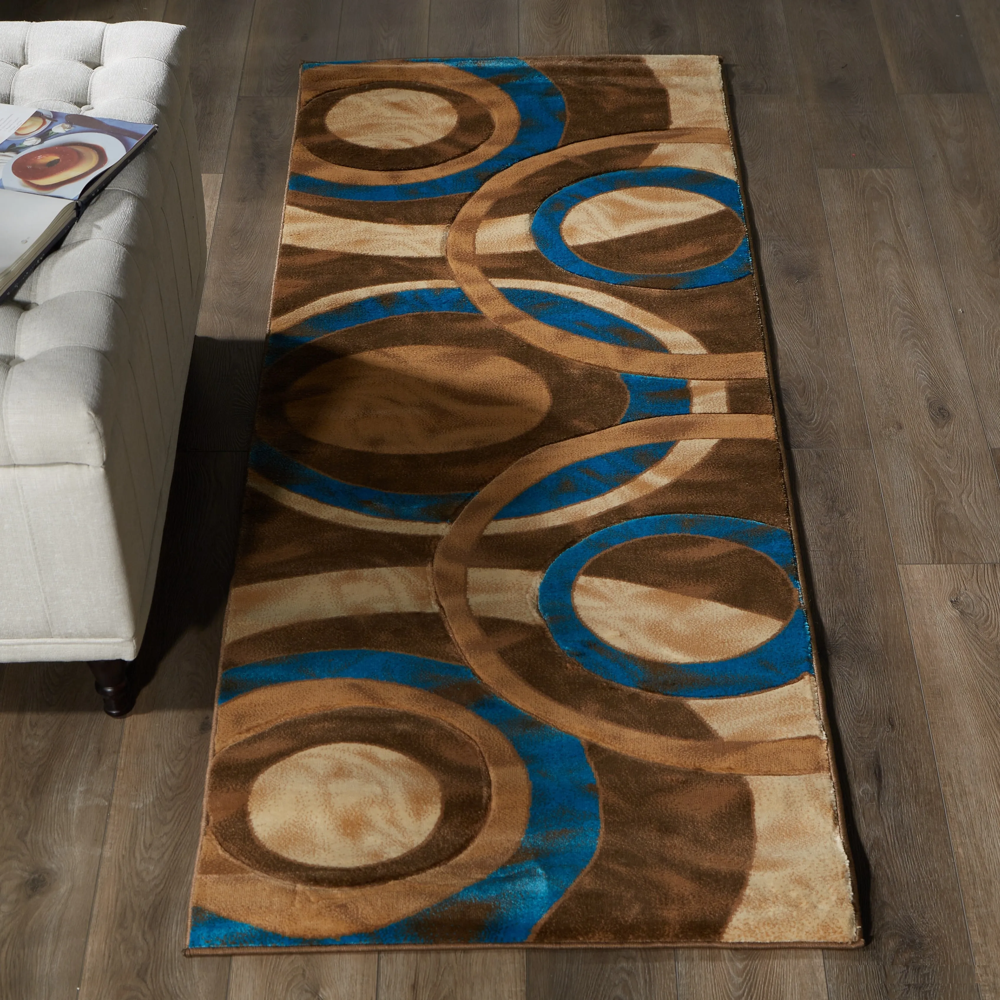 Orelsi Collection Abstract Area Rug
