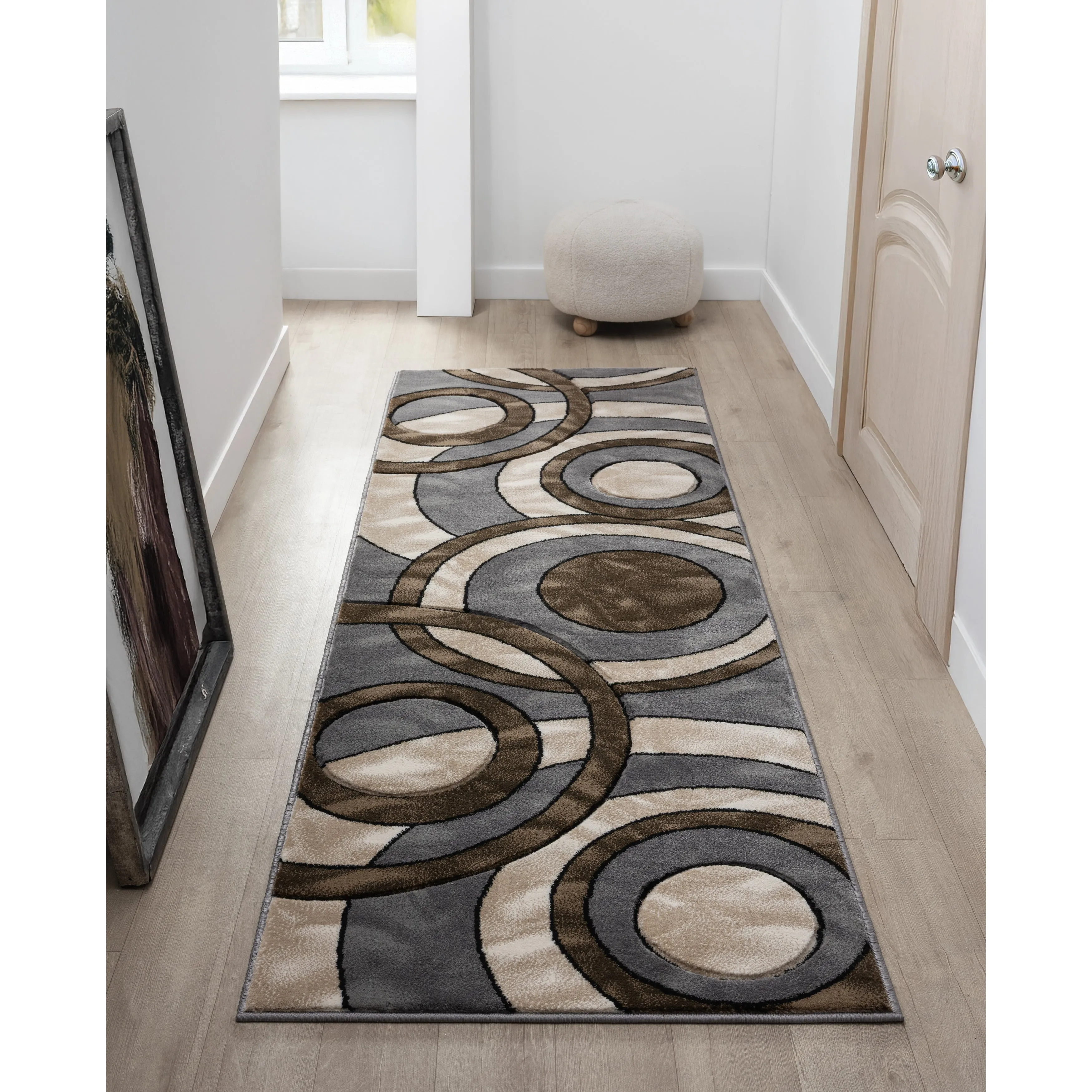 Orelsi Collection Abstract Area Rug