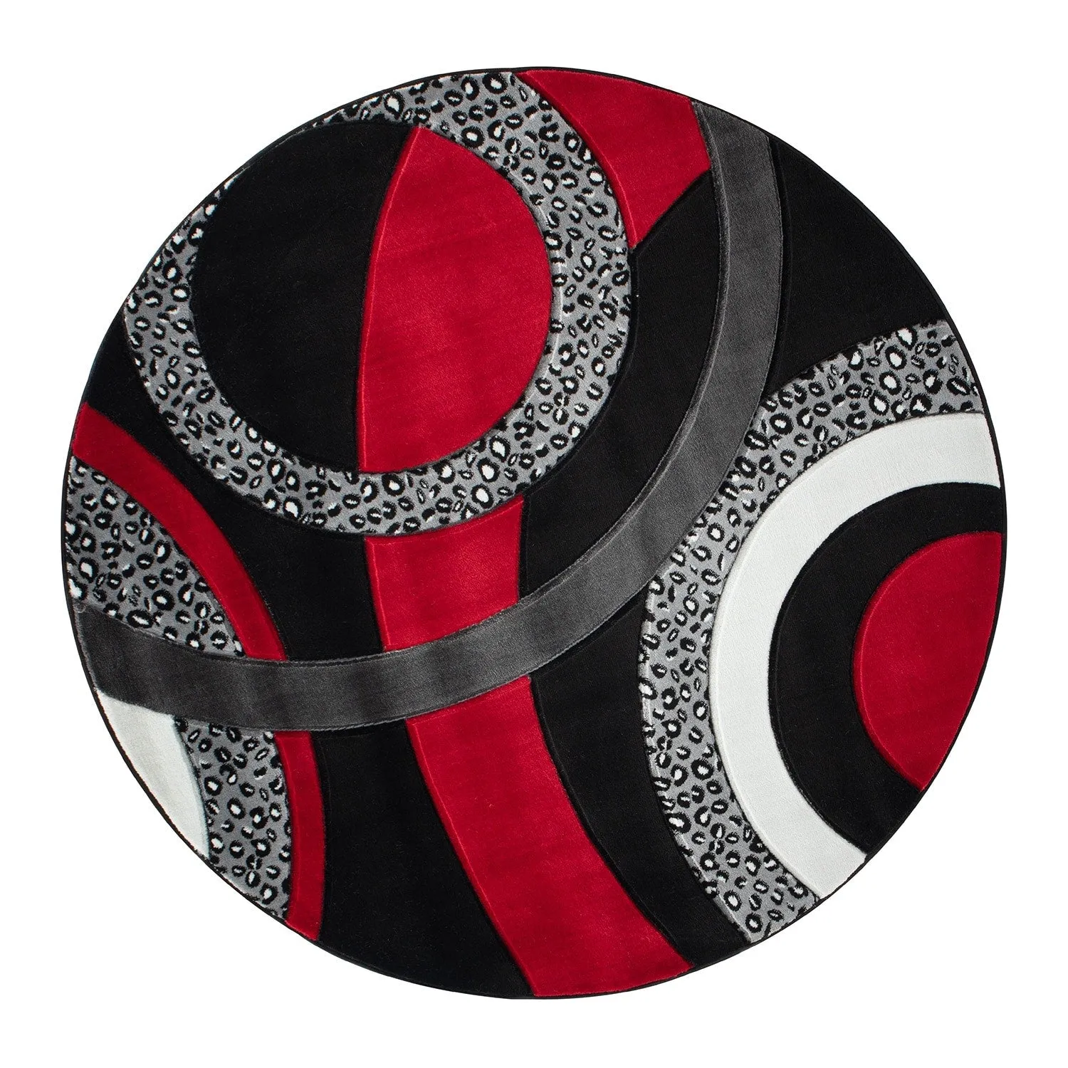 Orelsi Collection Abstract Area Rug