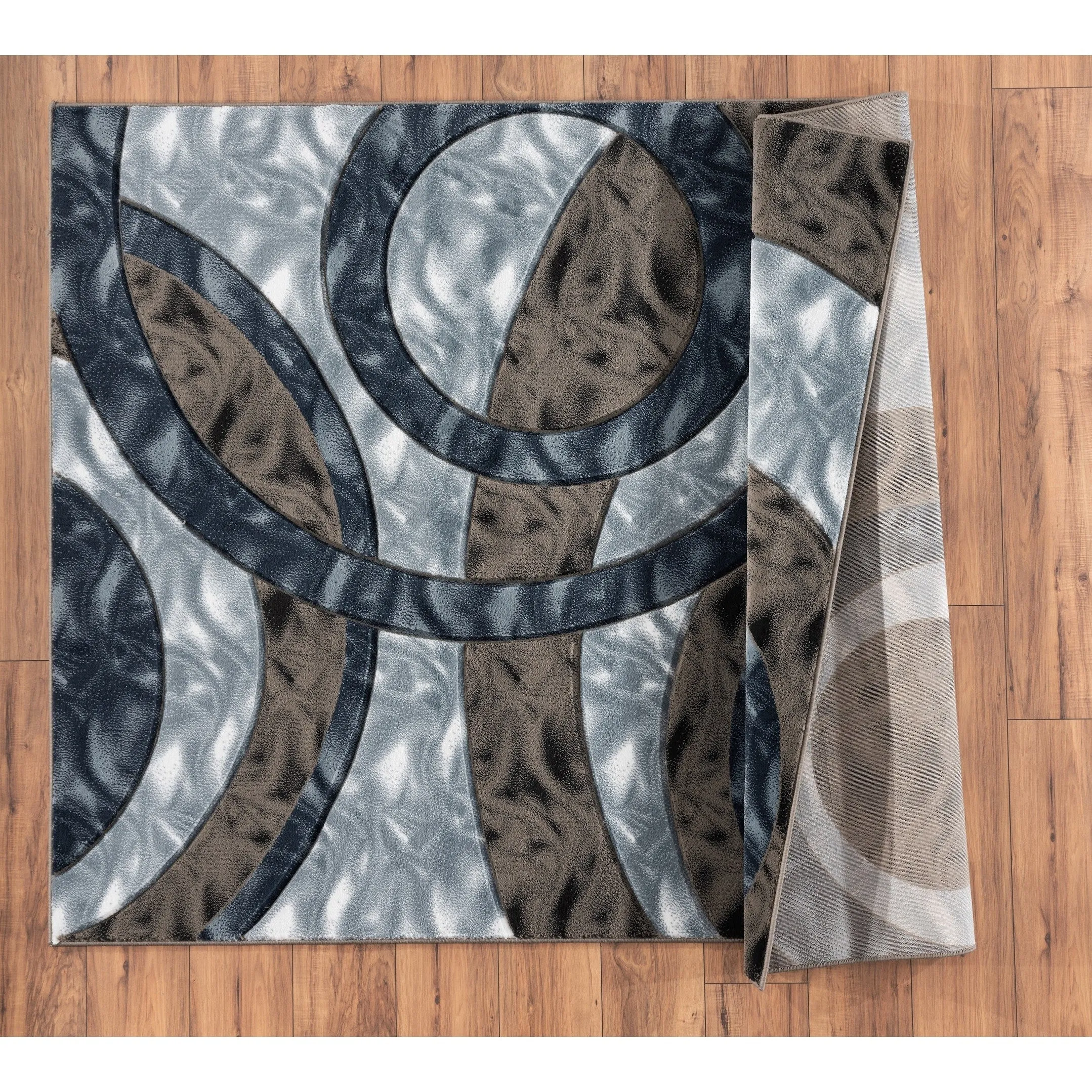 Orelsi Collection Abstract Area Rug
