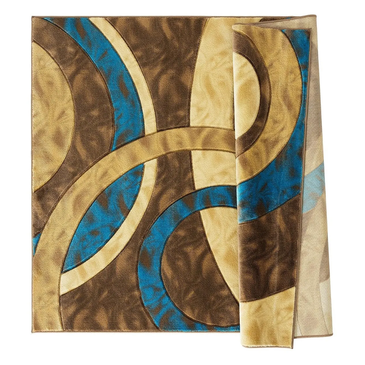 Orelsi Collection Abstract Area Rug