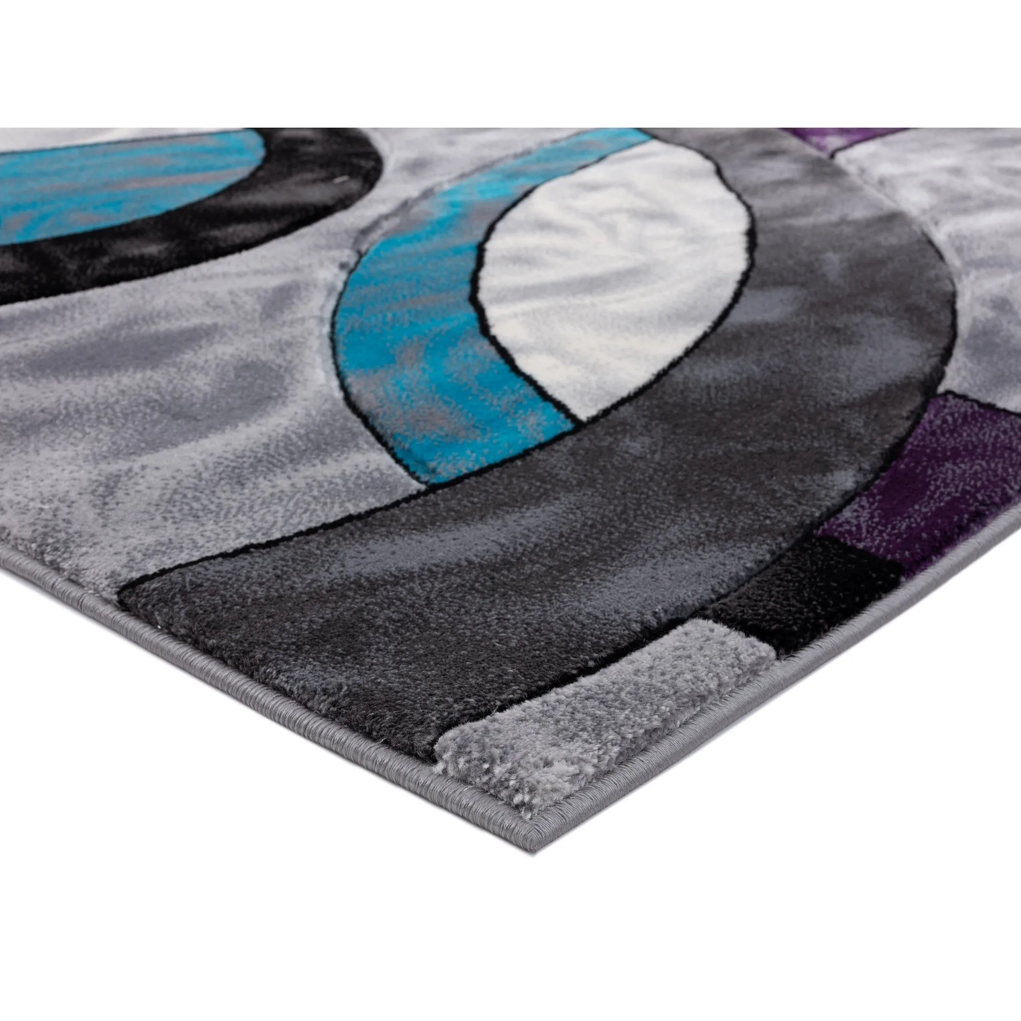 Orelsi Collection Abstract Area Rug