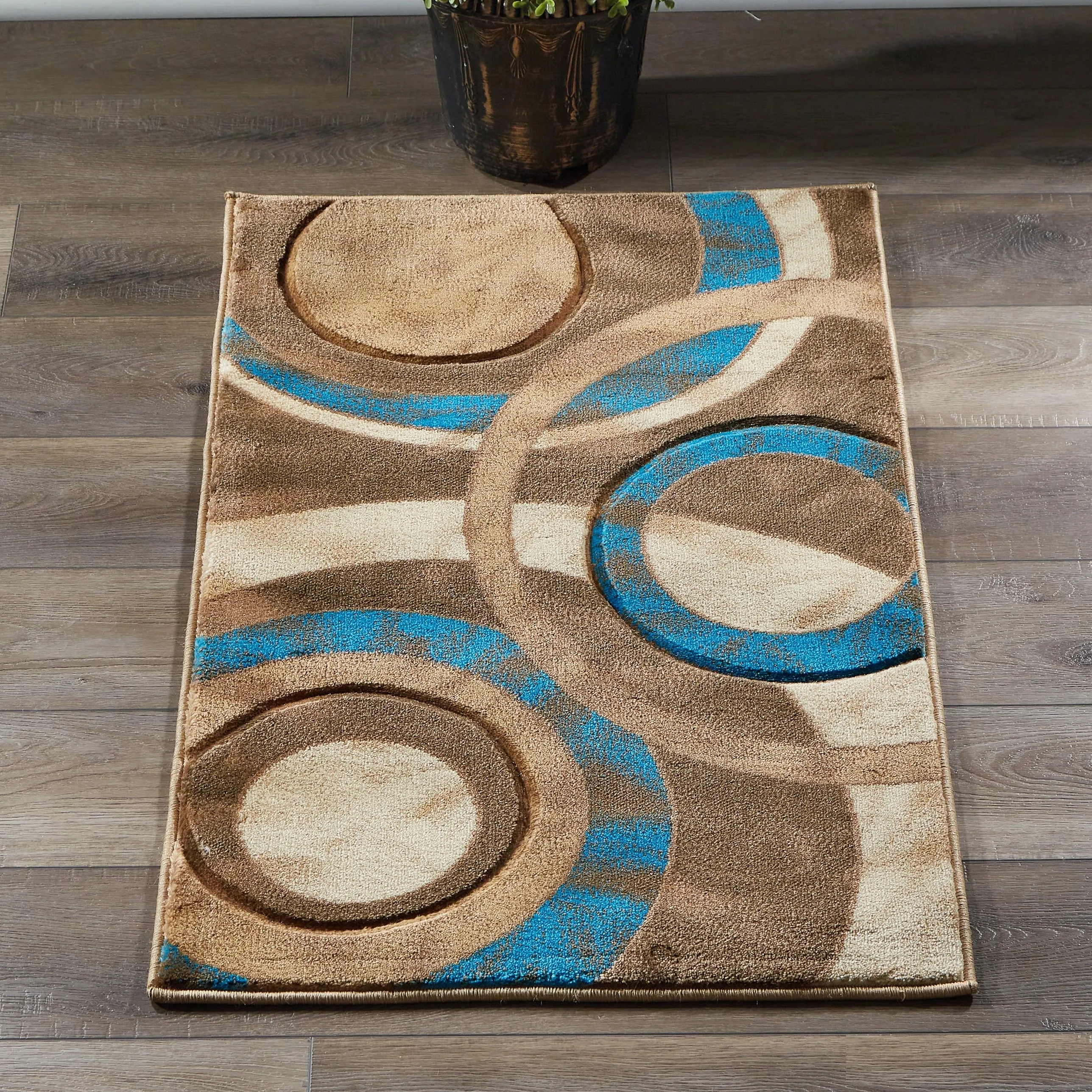 Orelsi Collection Abstract Area Rug
