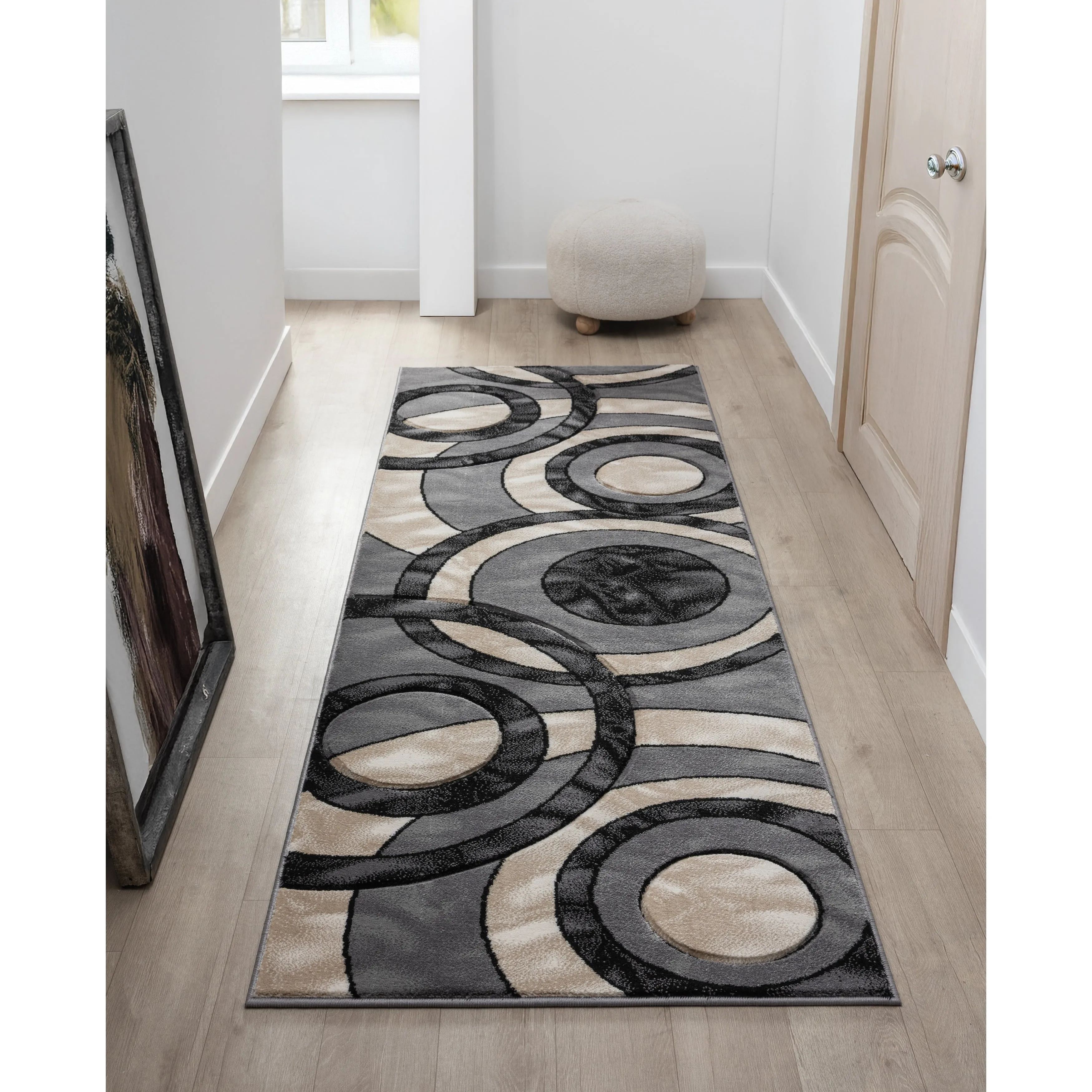 Orelsi Collection Abstract Area Rug