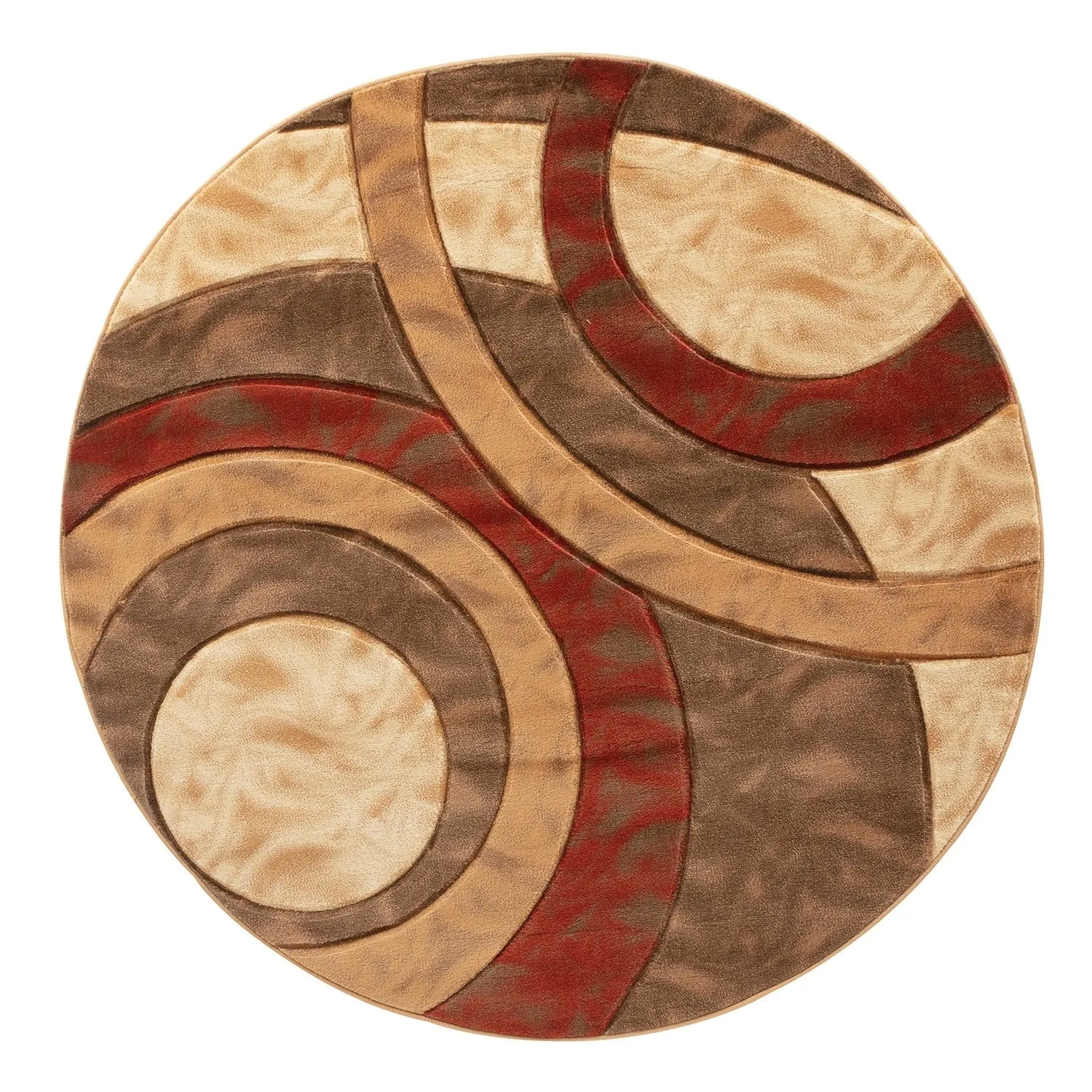 Orelsi Collection Abstract Area Rug