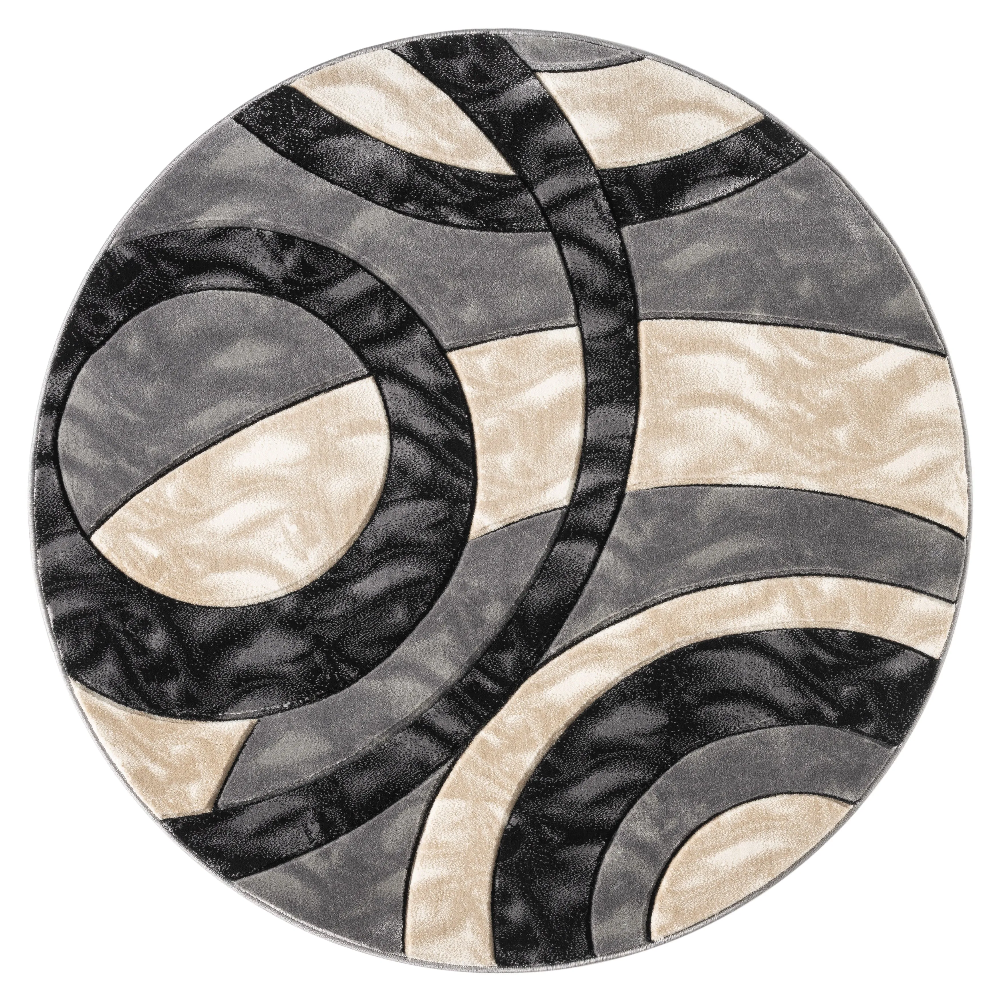 Orelsi Collection Abstract Area Rug