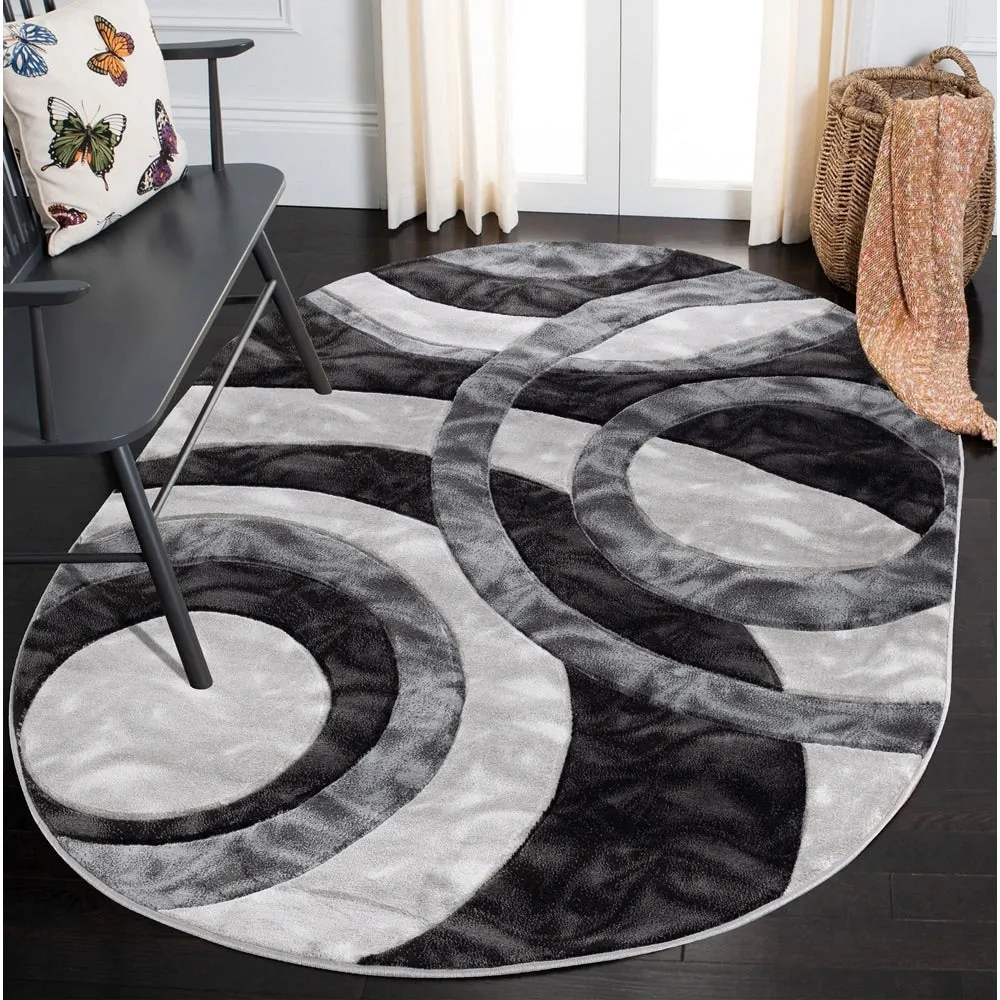 Orelsi Collection Abstract Area Rug