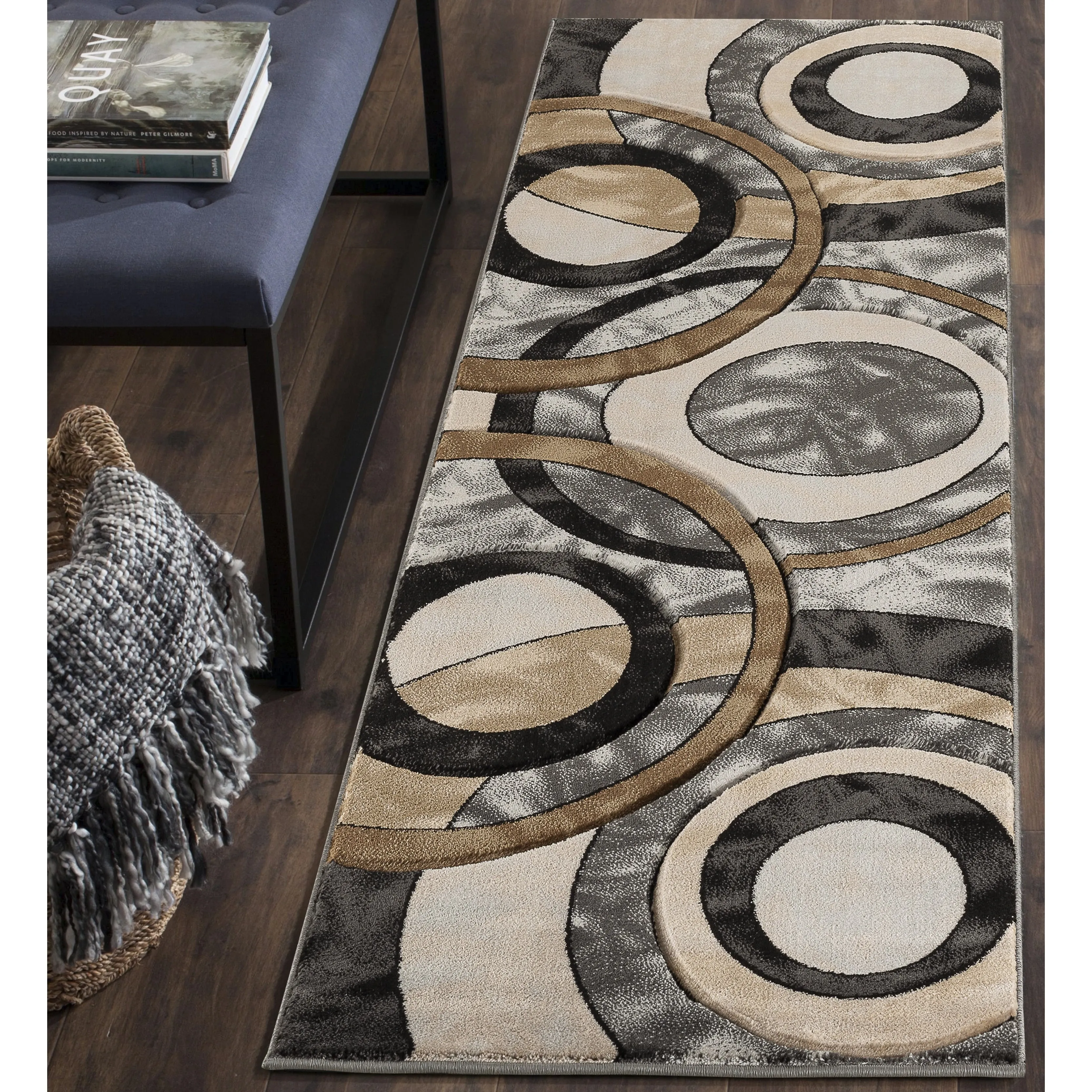 Orelsi Collection Abstract Area Rug