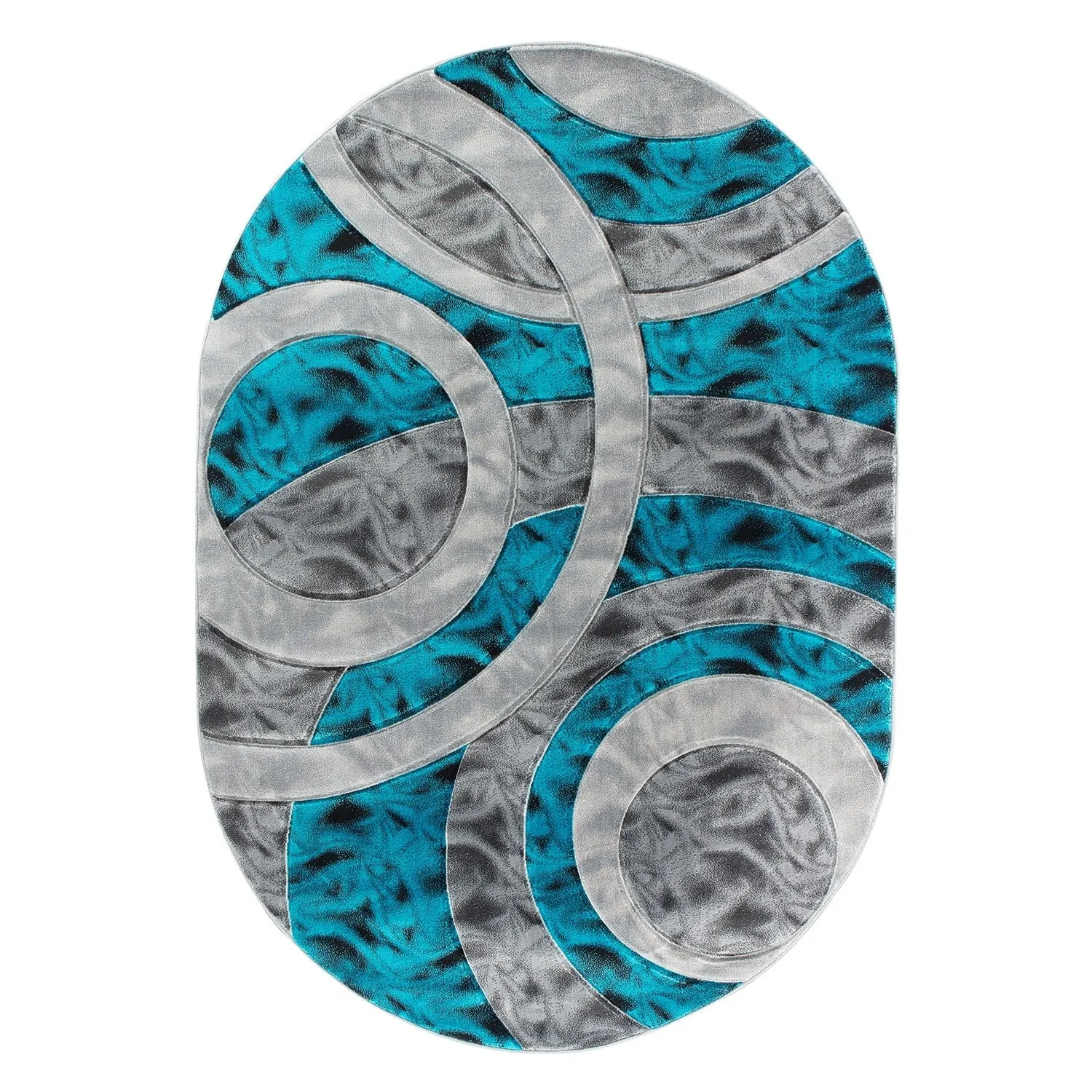 Orelsi Collection Abstract Area Rug
