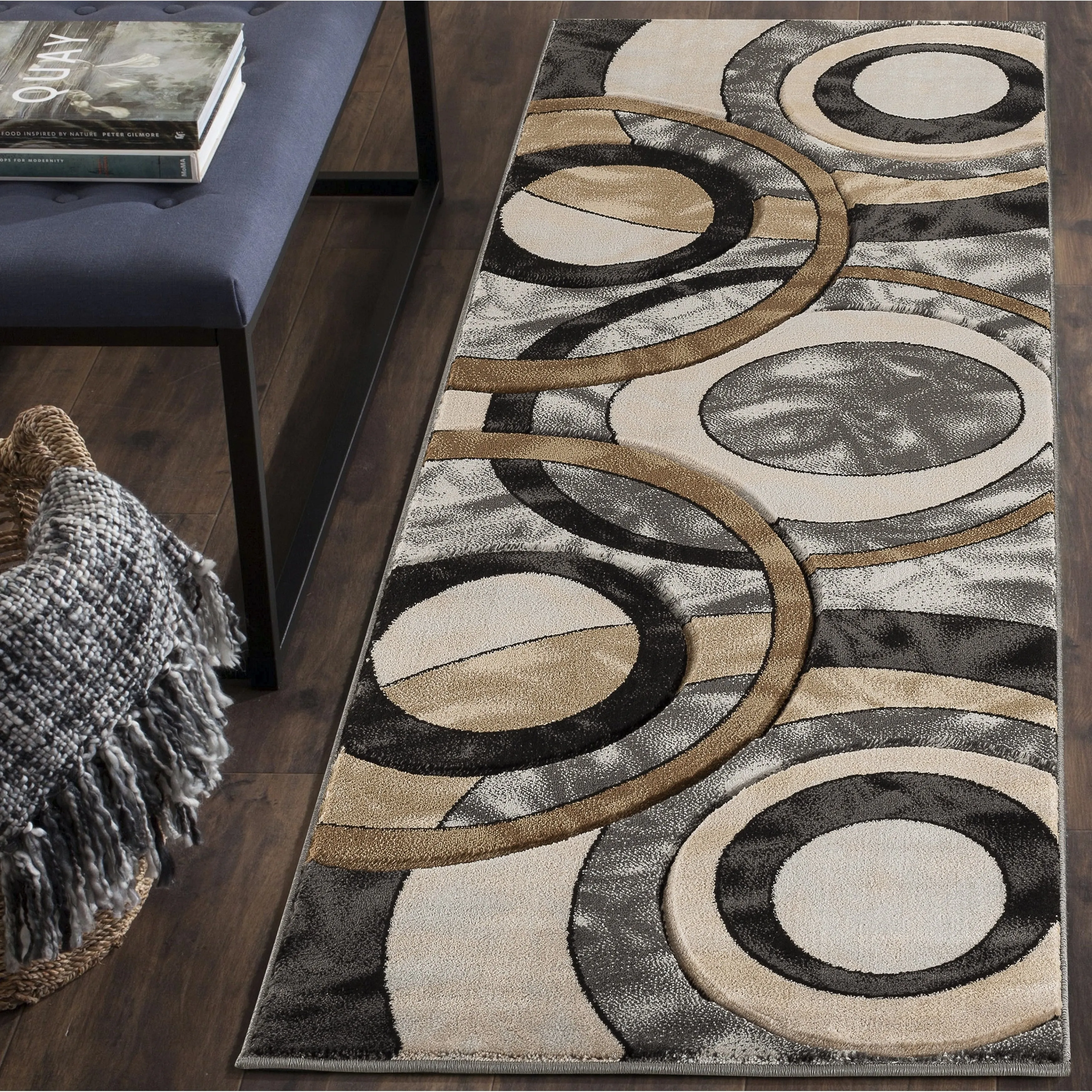 Orelsi Collection Abstract Area Rug