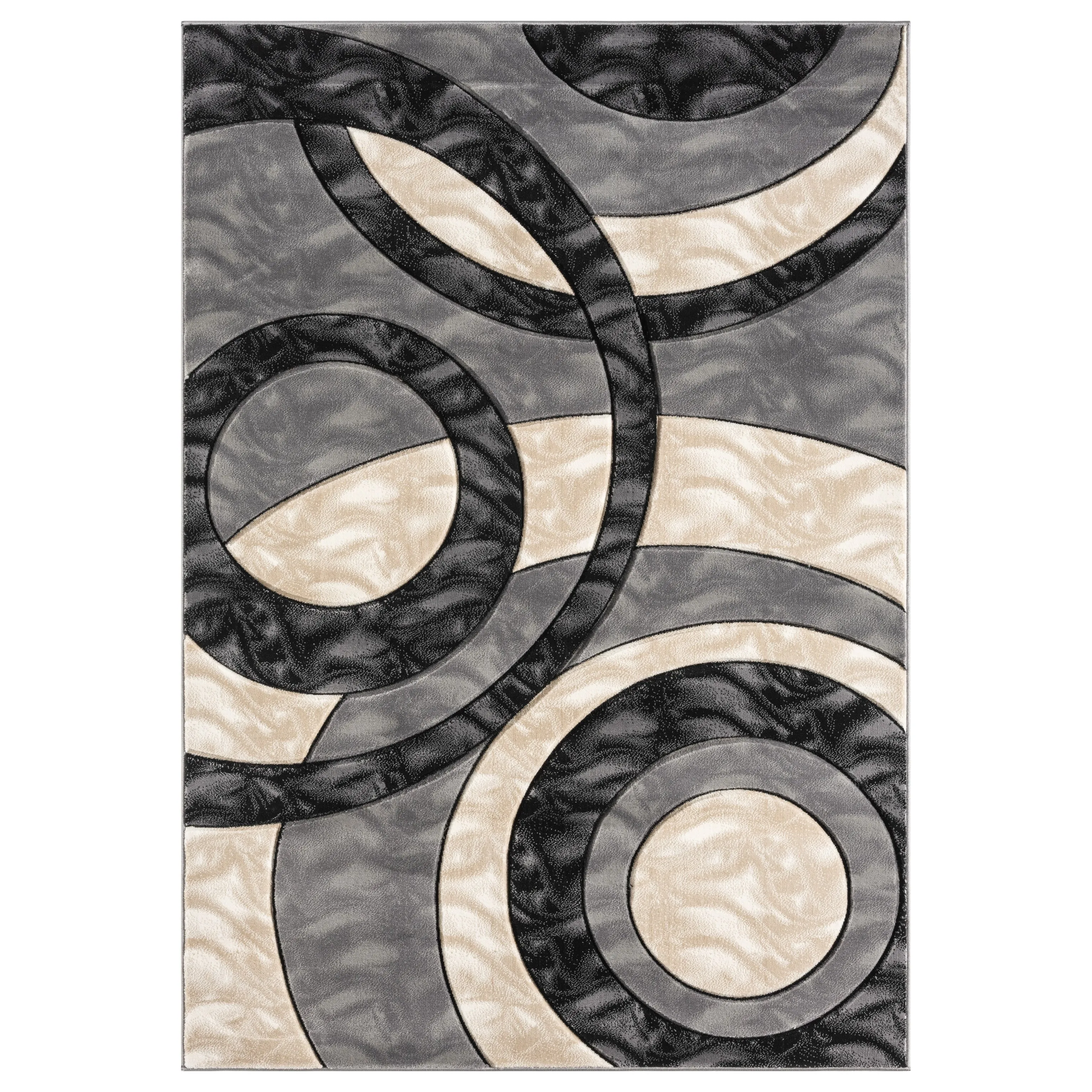 Orelsi Collection Abstract Area Rug