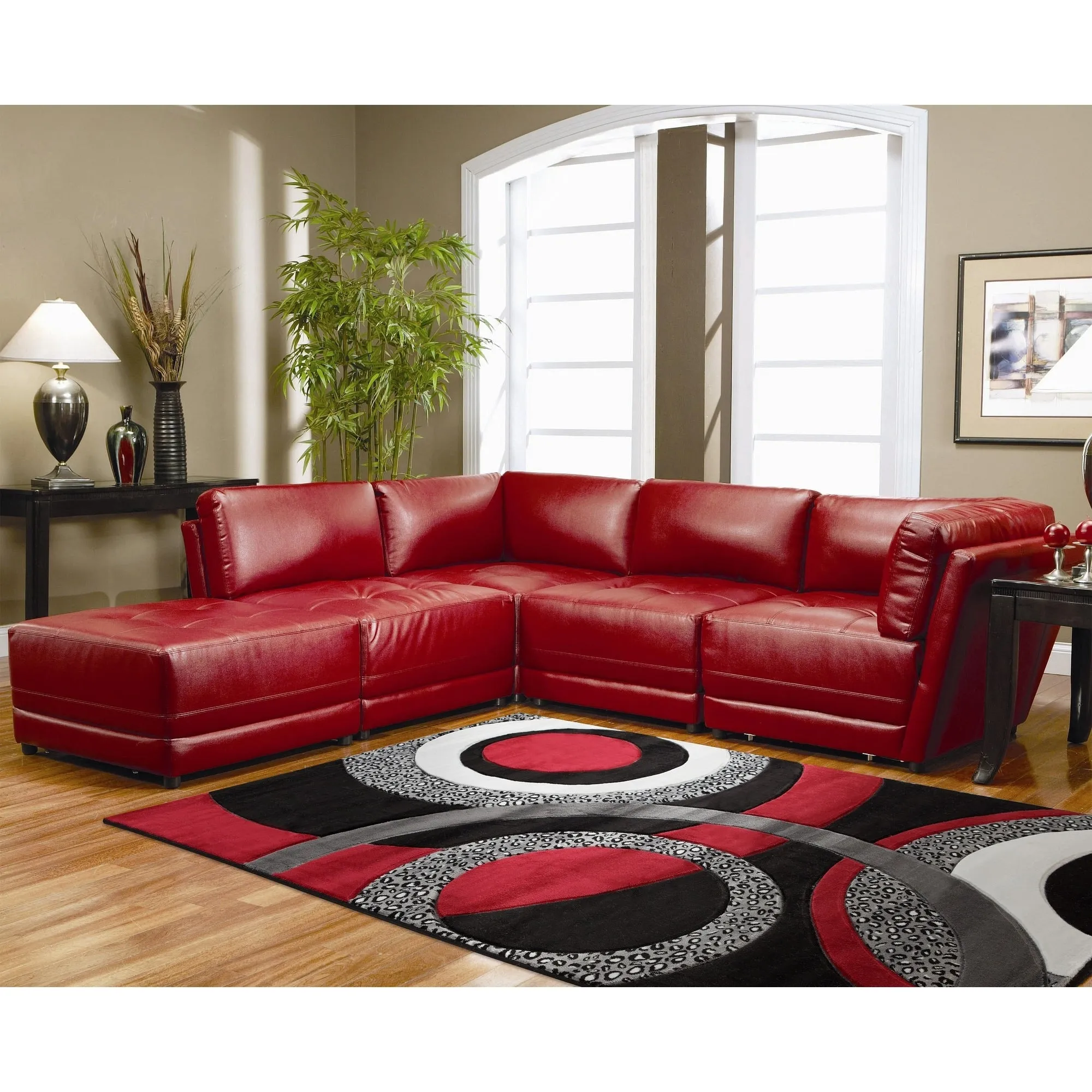 Orelsi Collection Abstract Area Rug