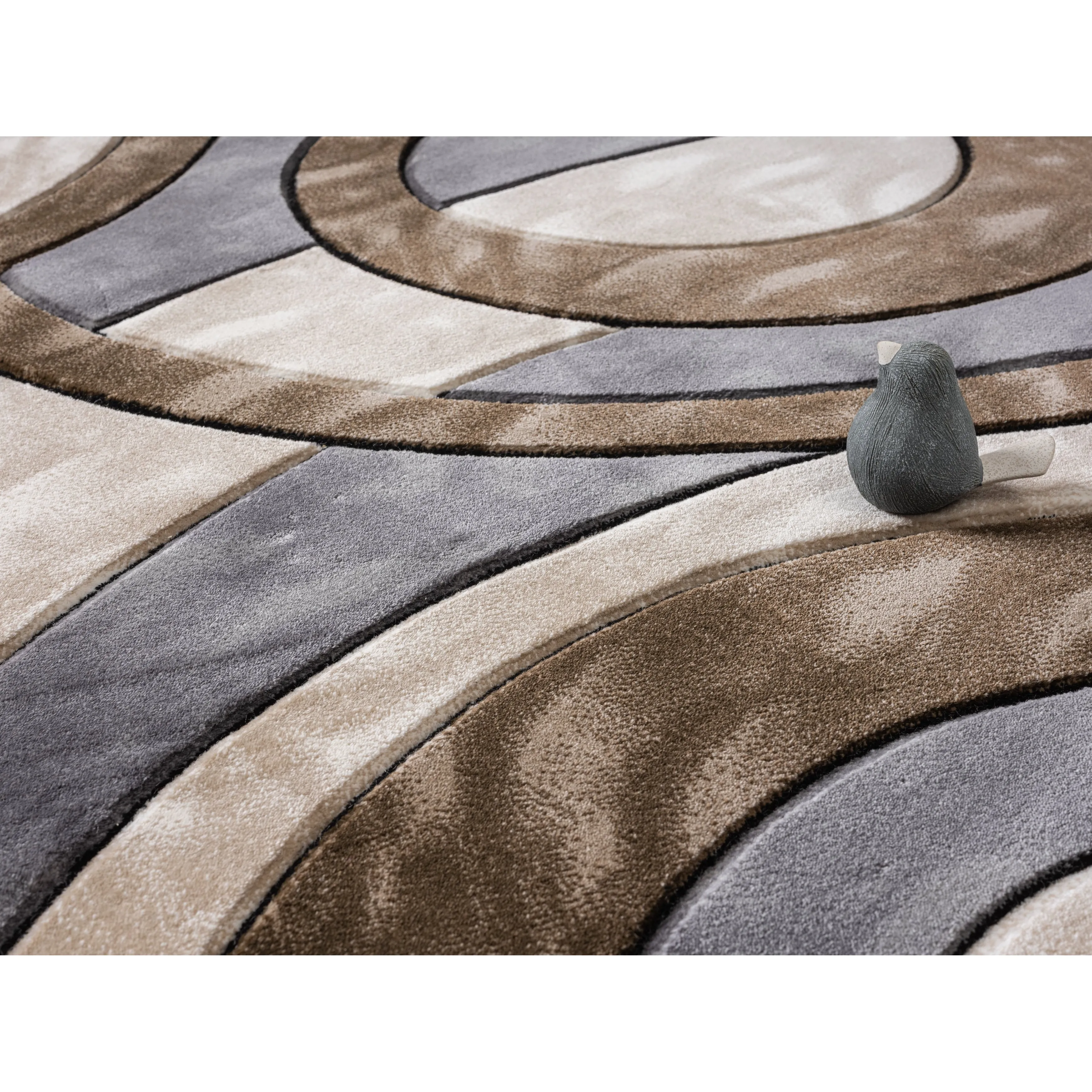 Orelsi Collection Abstract Area Rug