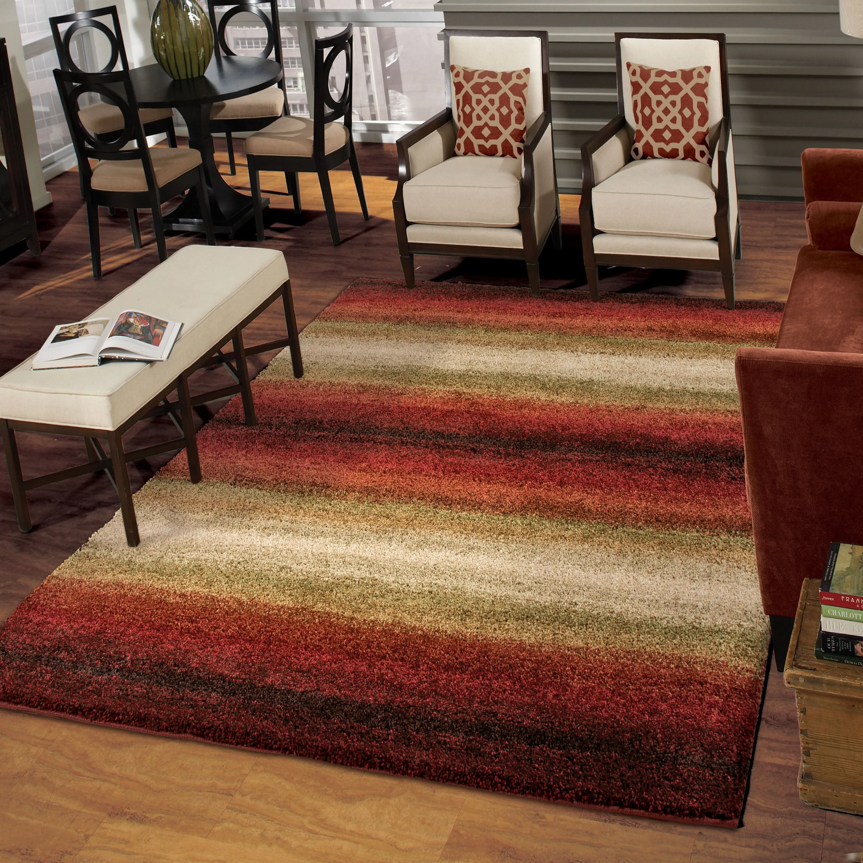 Orian Rugs Carolina Wild Skyline Stain Resistant Area Rug