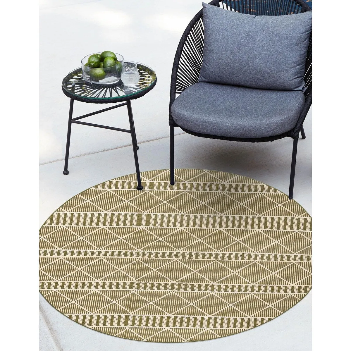 Outdoor Khence Collection Area Rug