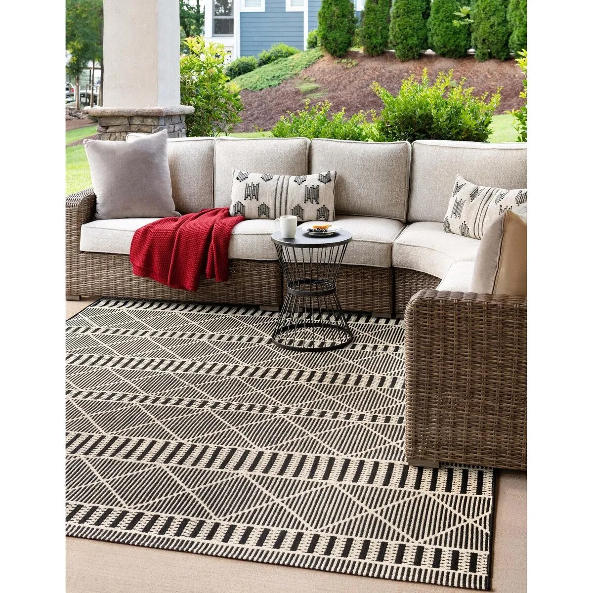 Outdoor Khence Collection Area Rug