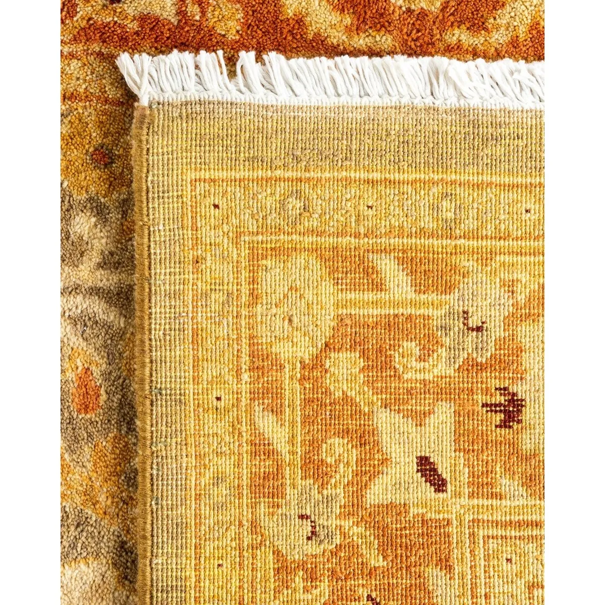 Overton Hand Knotted Wool Vintage Inspired Traditional Ottoman Green Runner Rug - 3' 1 x 22' 1