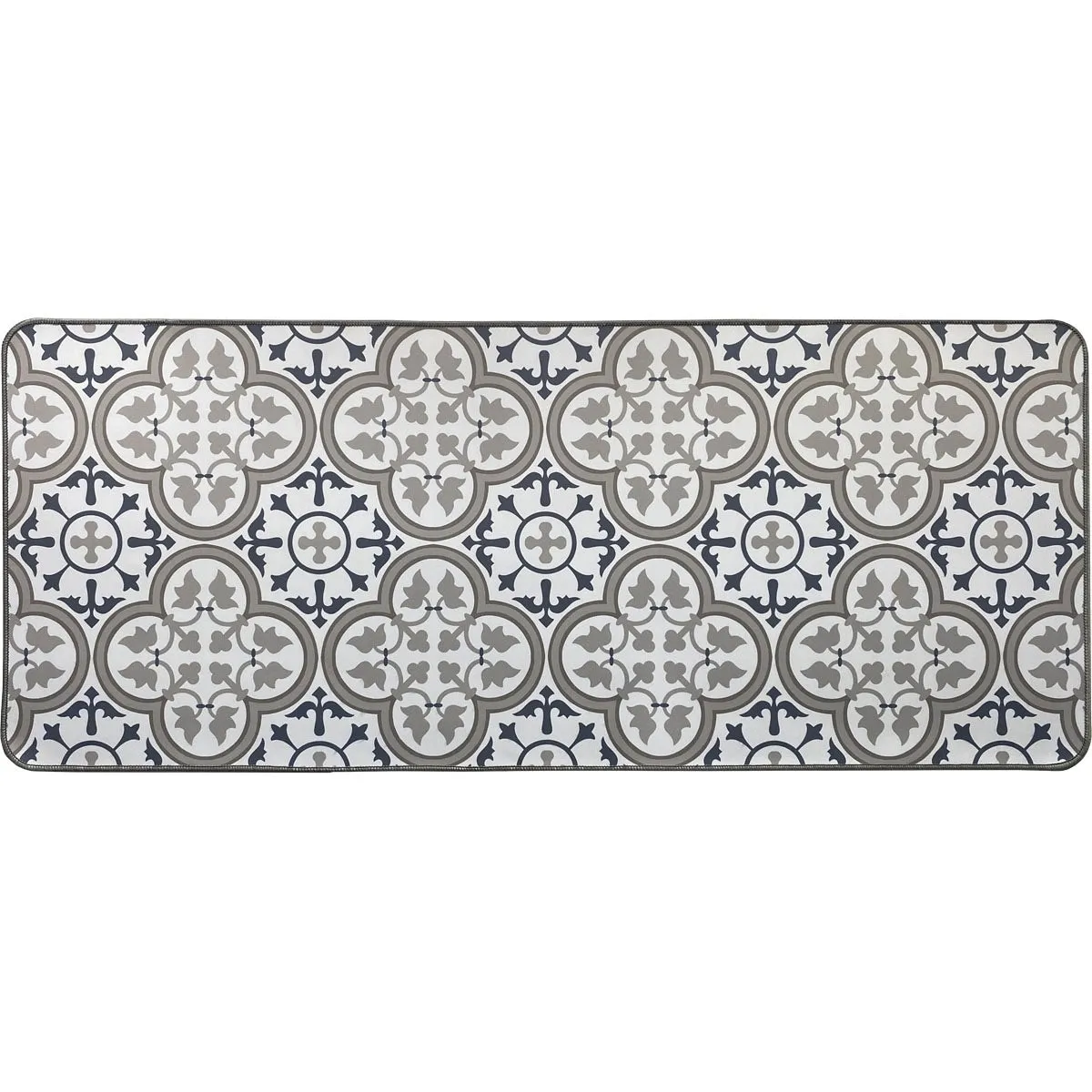 Paco Printed Kitchen Floor Mats - Tile Design