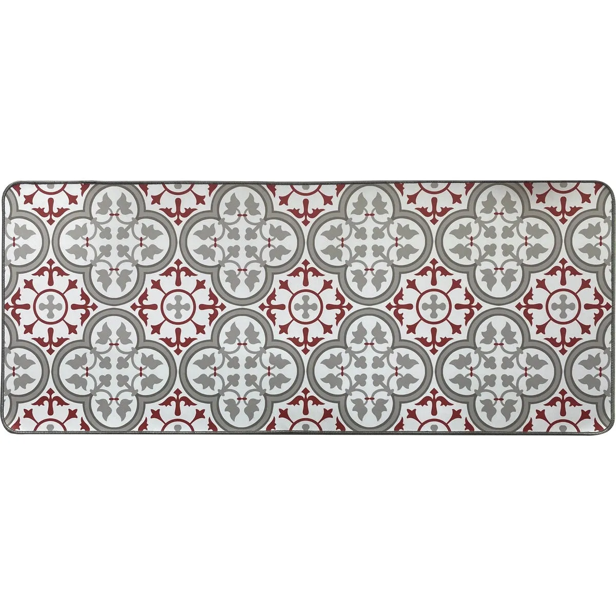 Paco Printed Kitchen Floor Mats - Tile Design