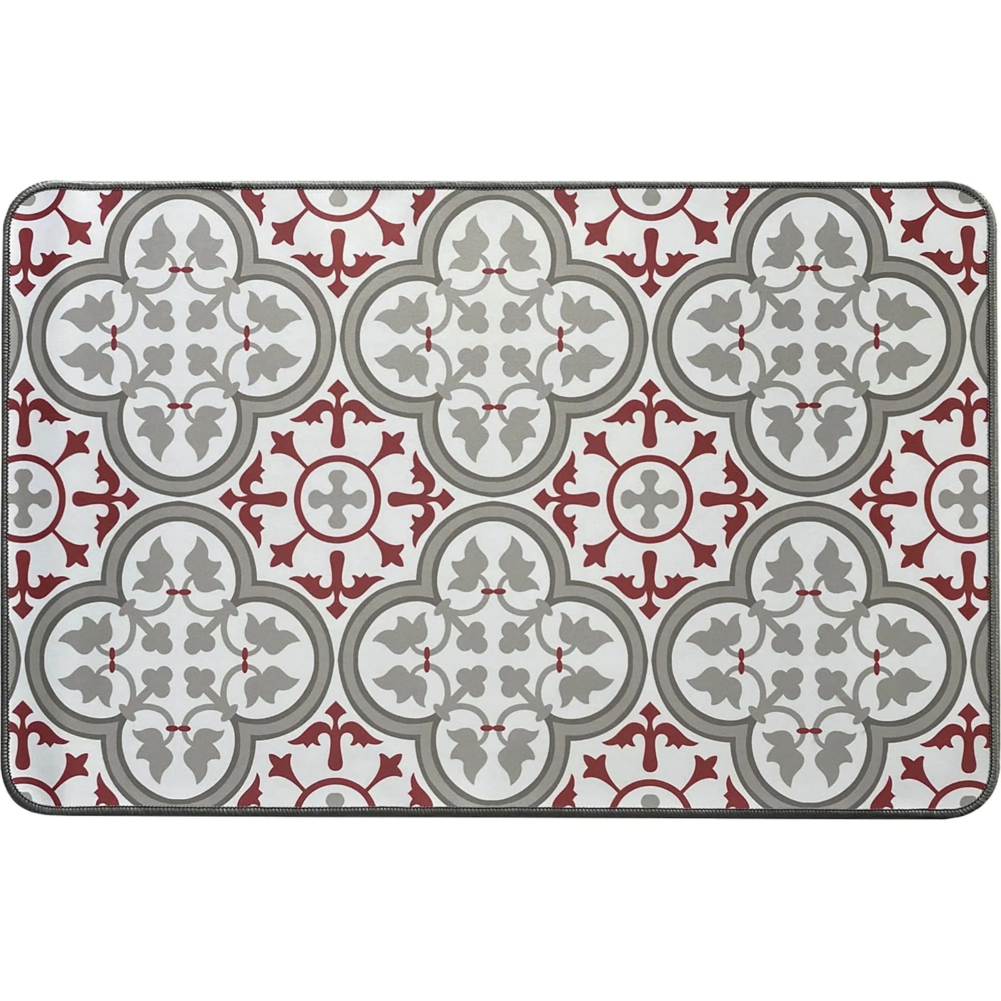 Paco Printed Kitchen Floor Mats - Tile Design