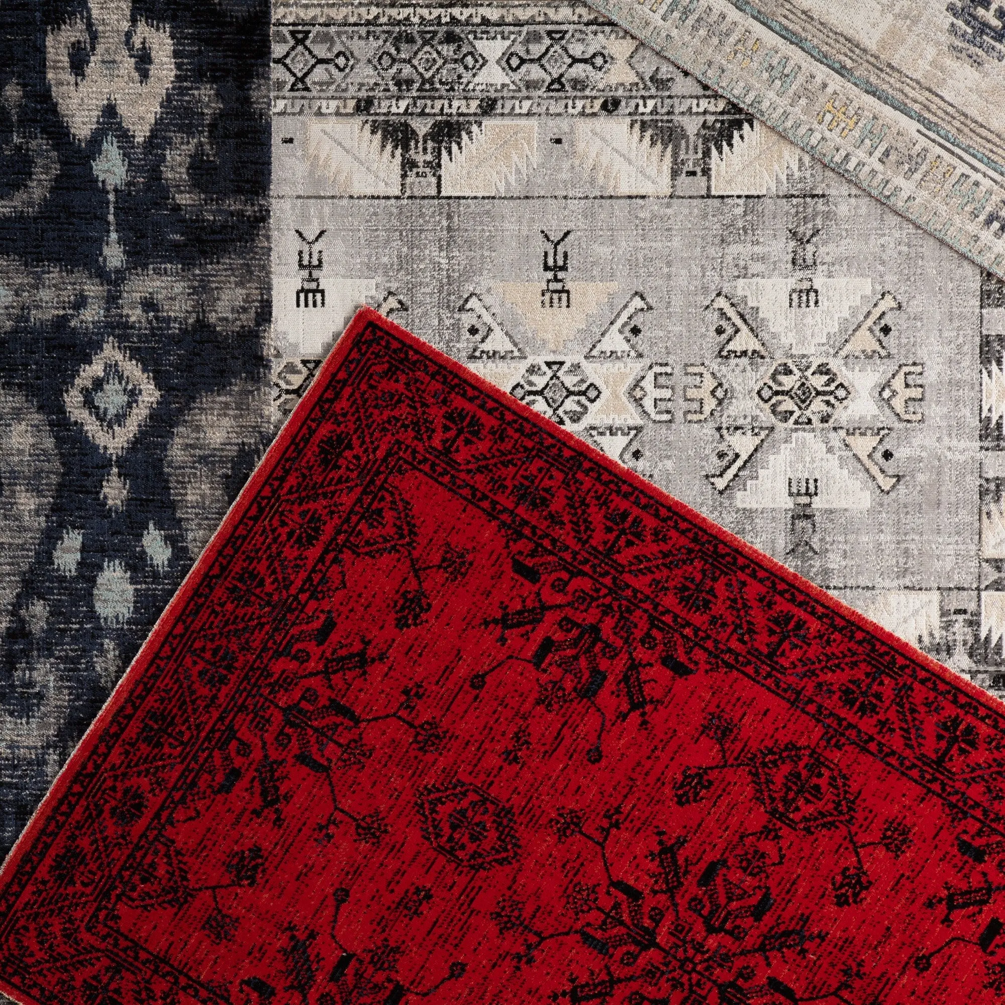 Paloma Indoor and Outdoor Tribal Area Rug