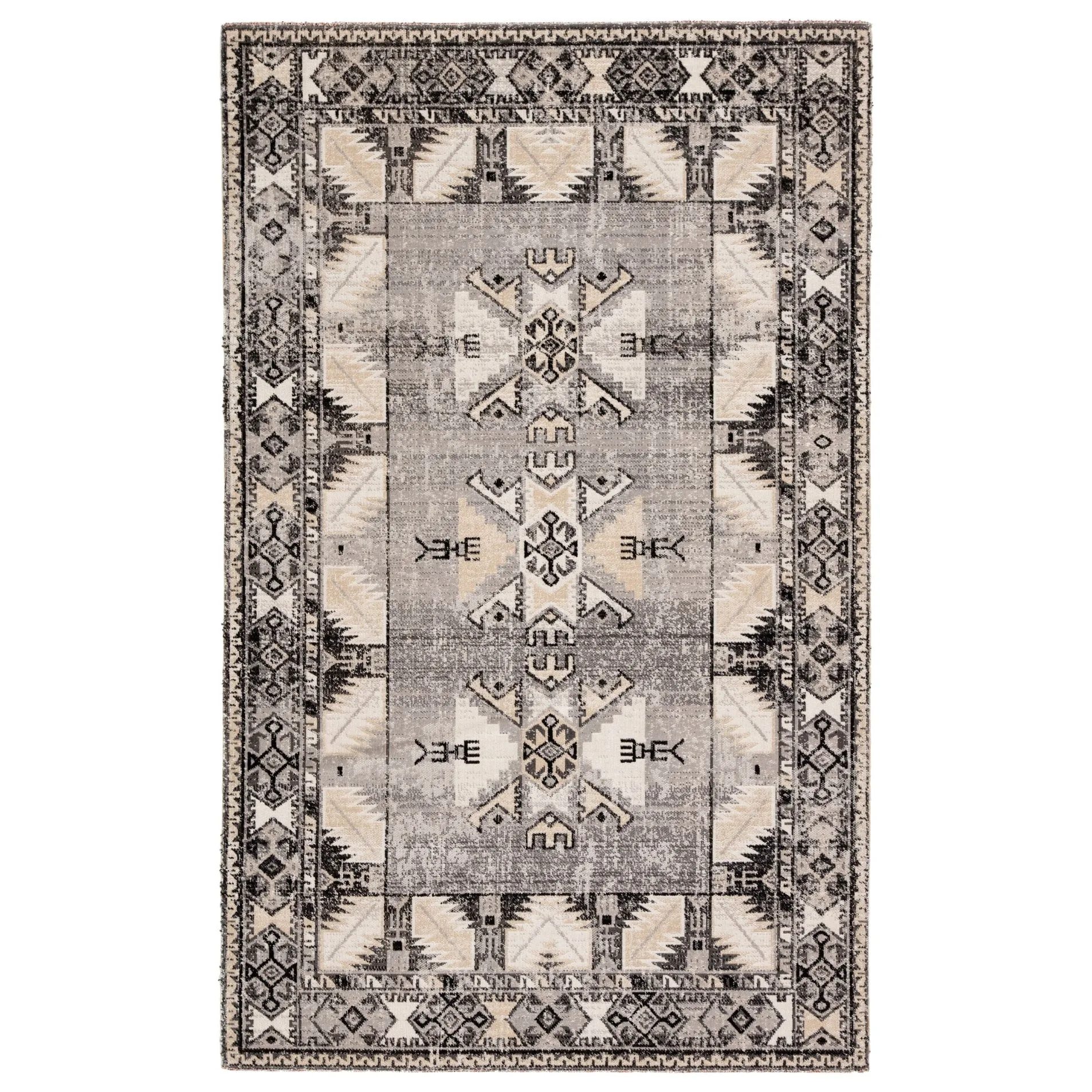 Paloma Indoor and Outdoor Tribal Area Rug