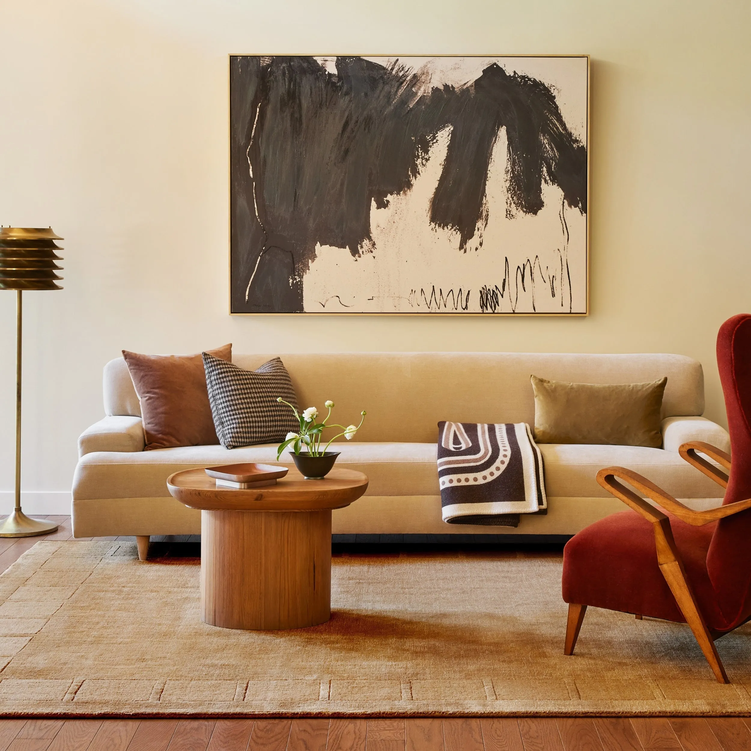 Petra High-Low Wool-Blend Area Rug