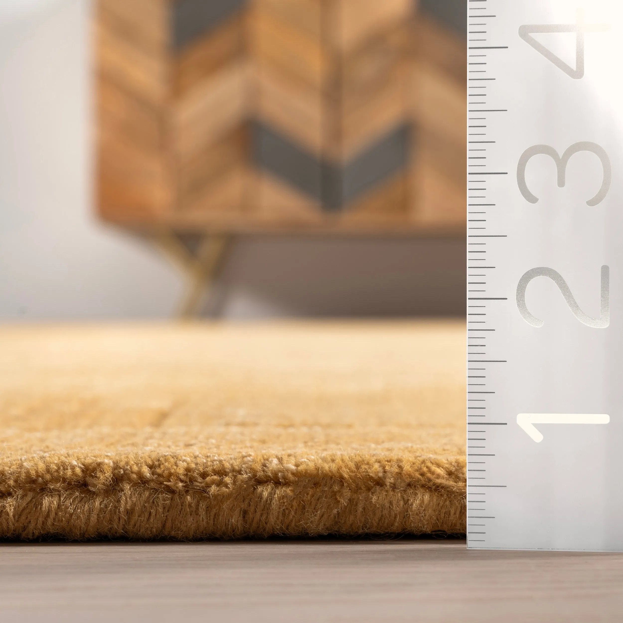 Petra High-Low Wool-Blend Area Rug
