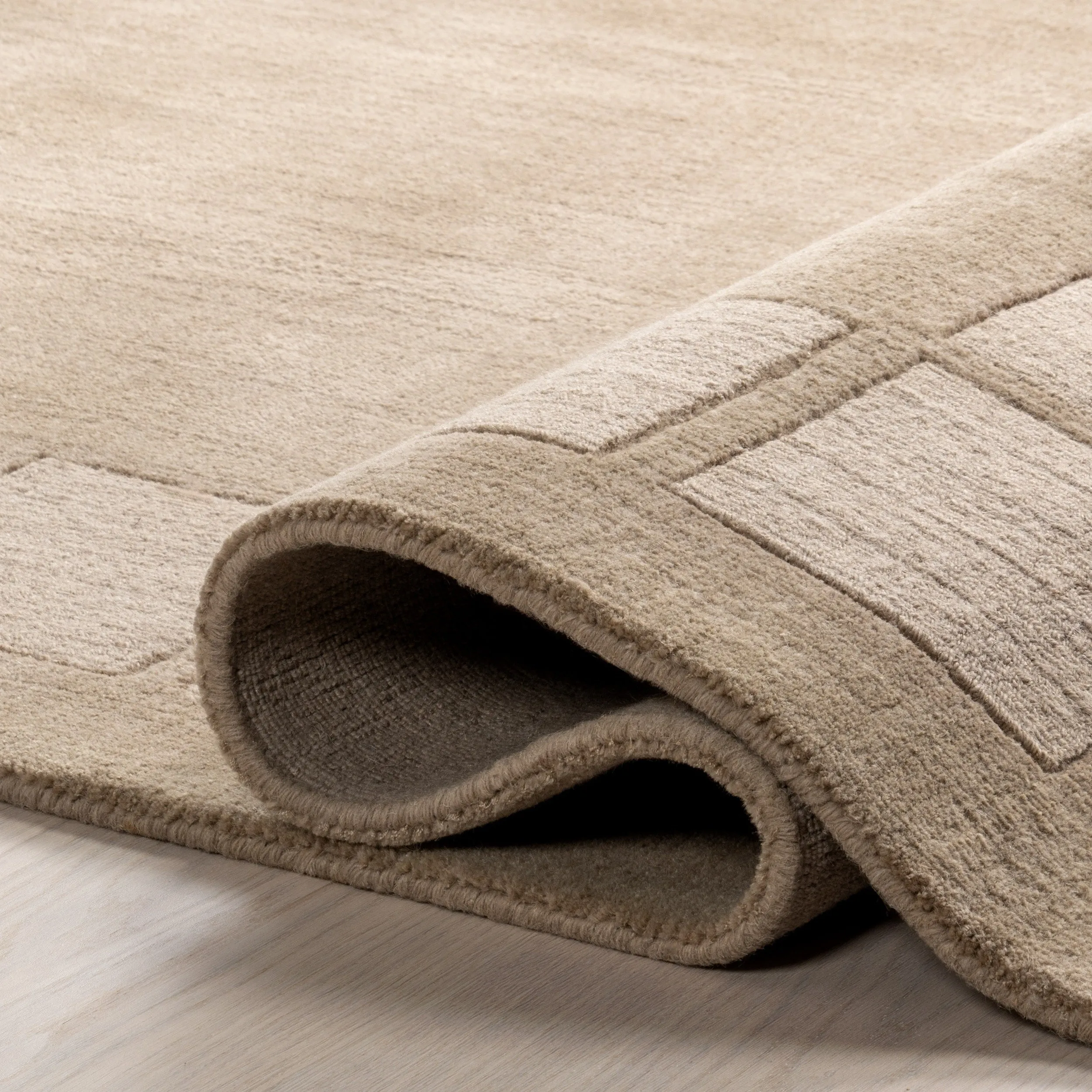 Petra High-Low Wool-Blend Area Rug