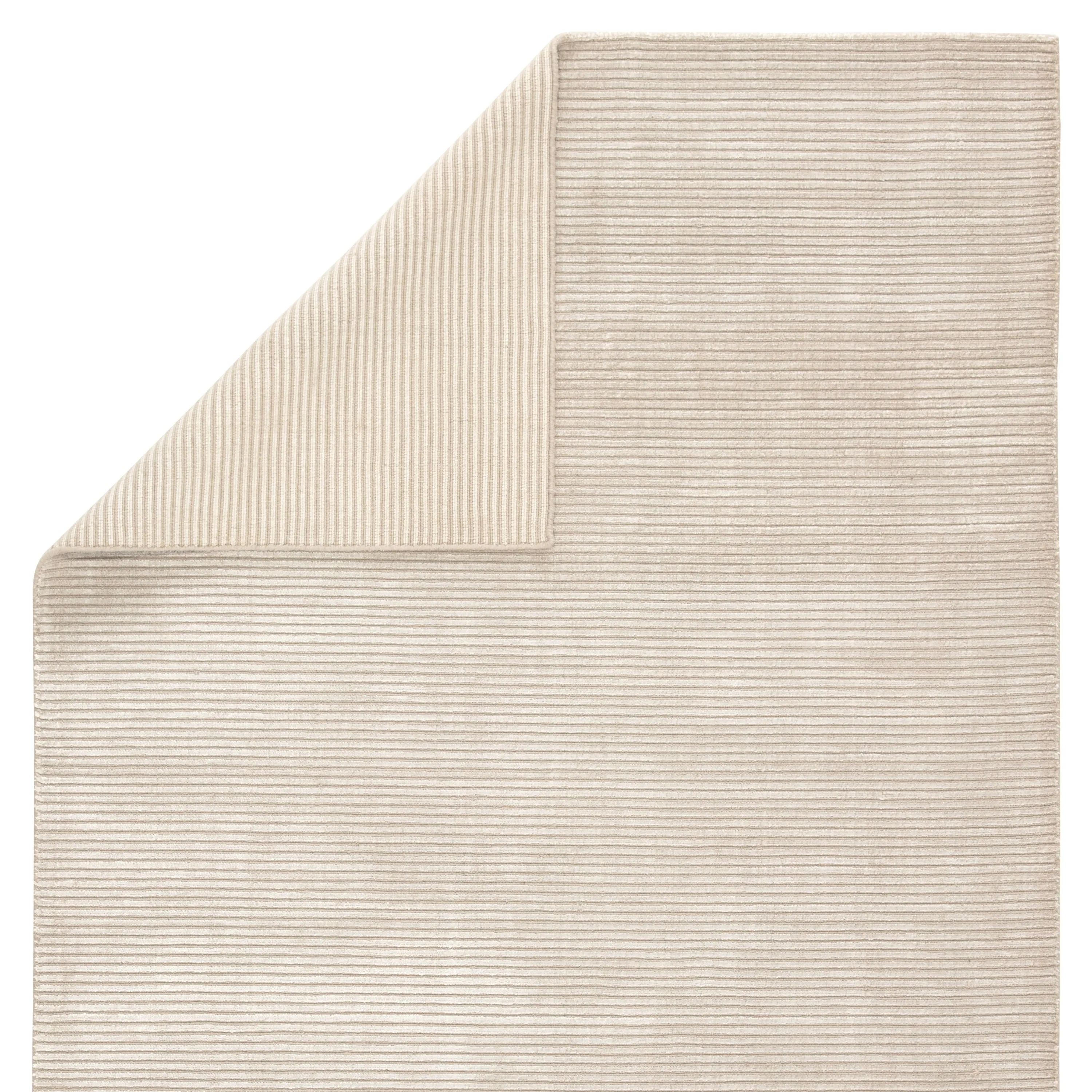 Phase Handmade Solid Color Textured Wool/ Viscose Area Rug