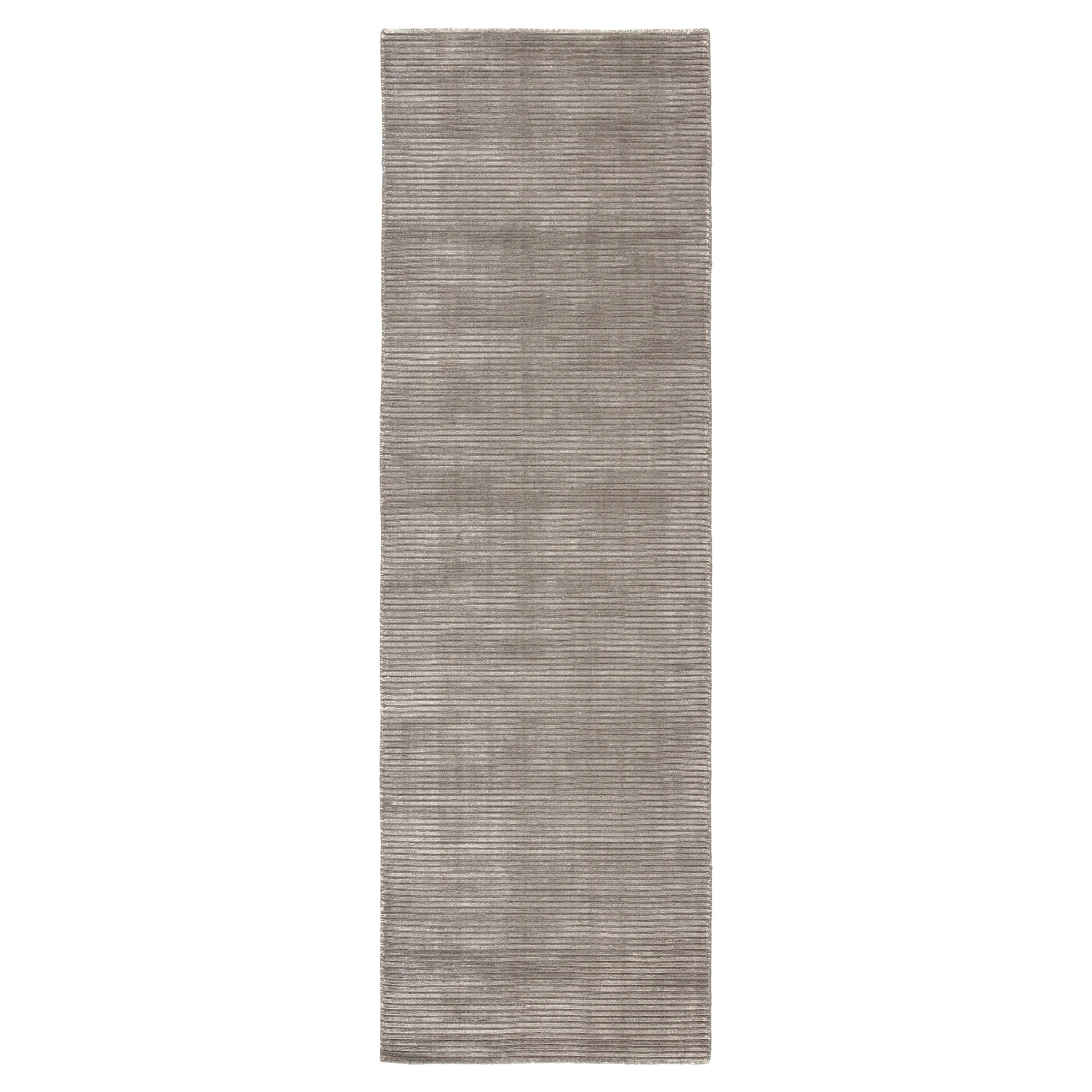 Phase Handmade Solid Color Textured Wool/ Viscose Area Rug