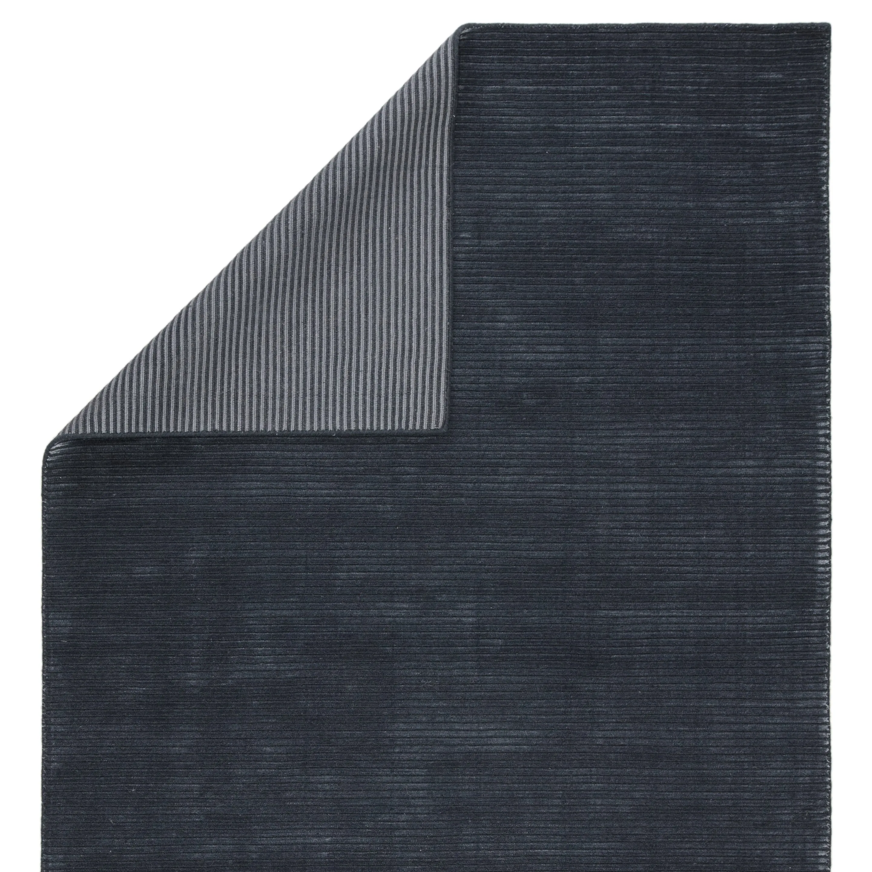 Phase Handmade Solid Color Textured Wool/ Viscose Area Rug