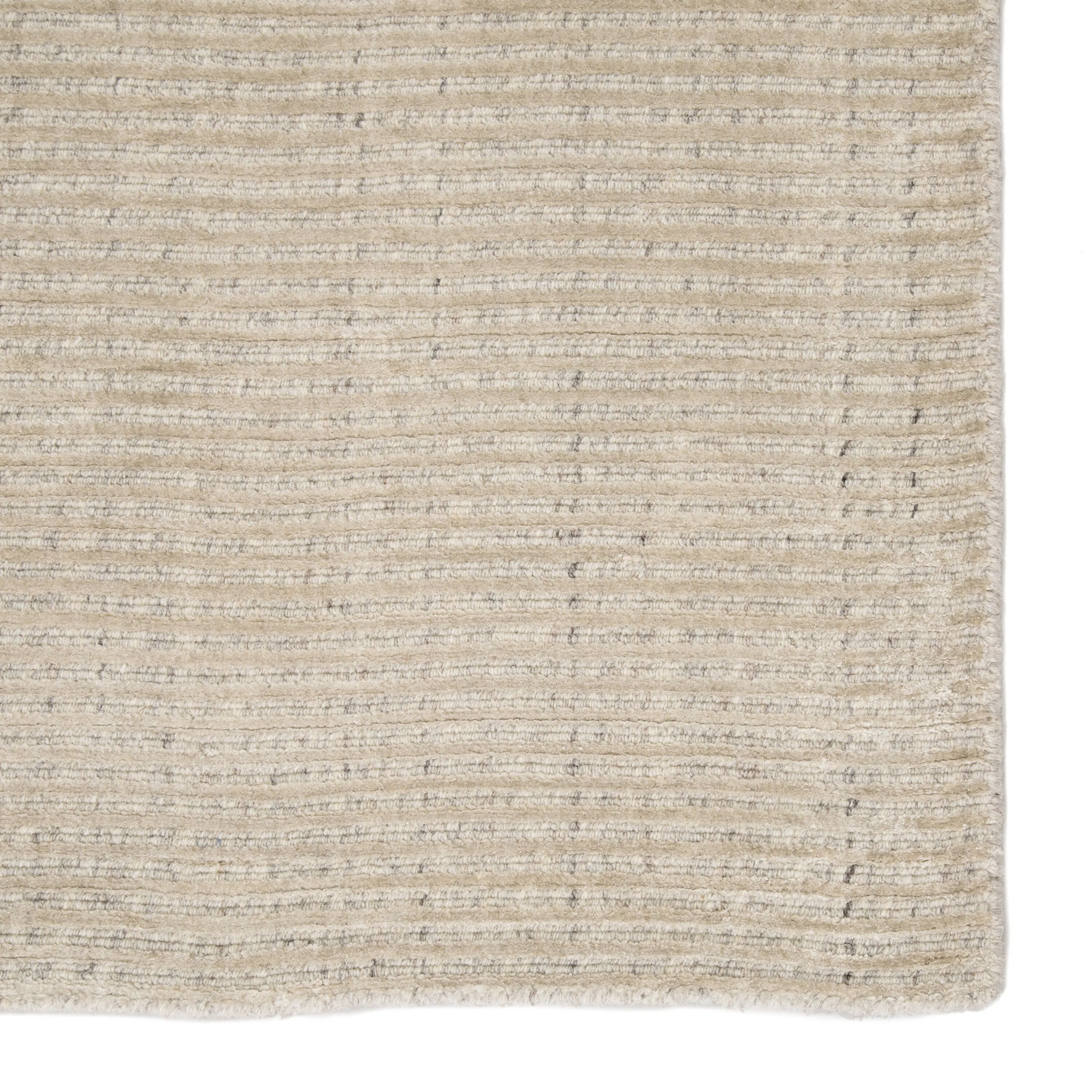 Phase Handmade Solid Color Textured Wool/ Viscose Area Rug