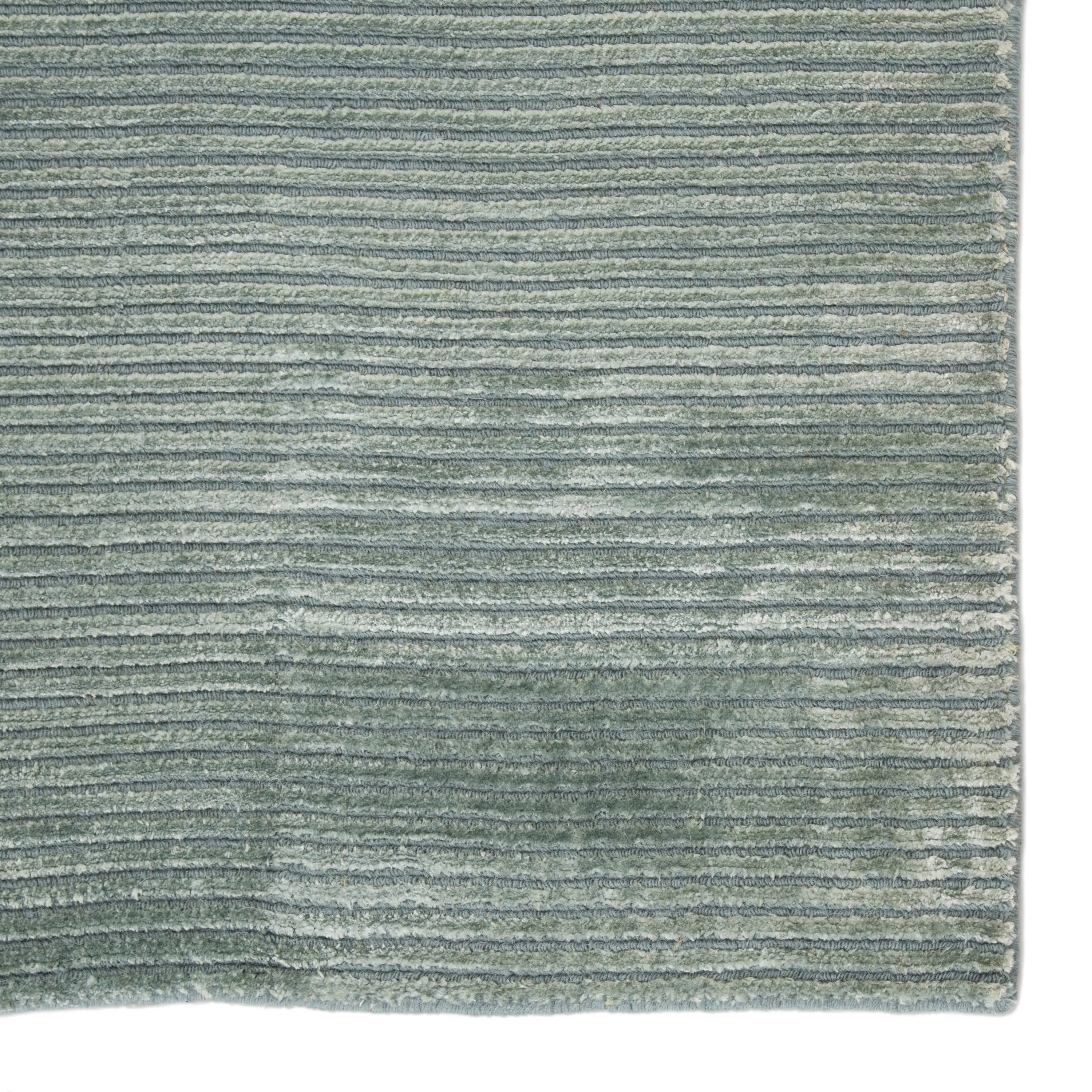 Phase Handmade Solid Color Textured Wool/ Viscose Area Rug