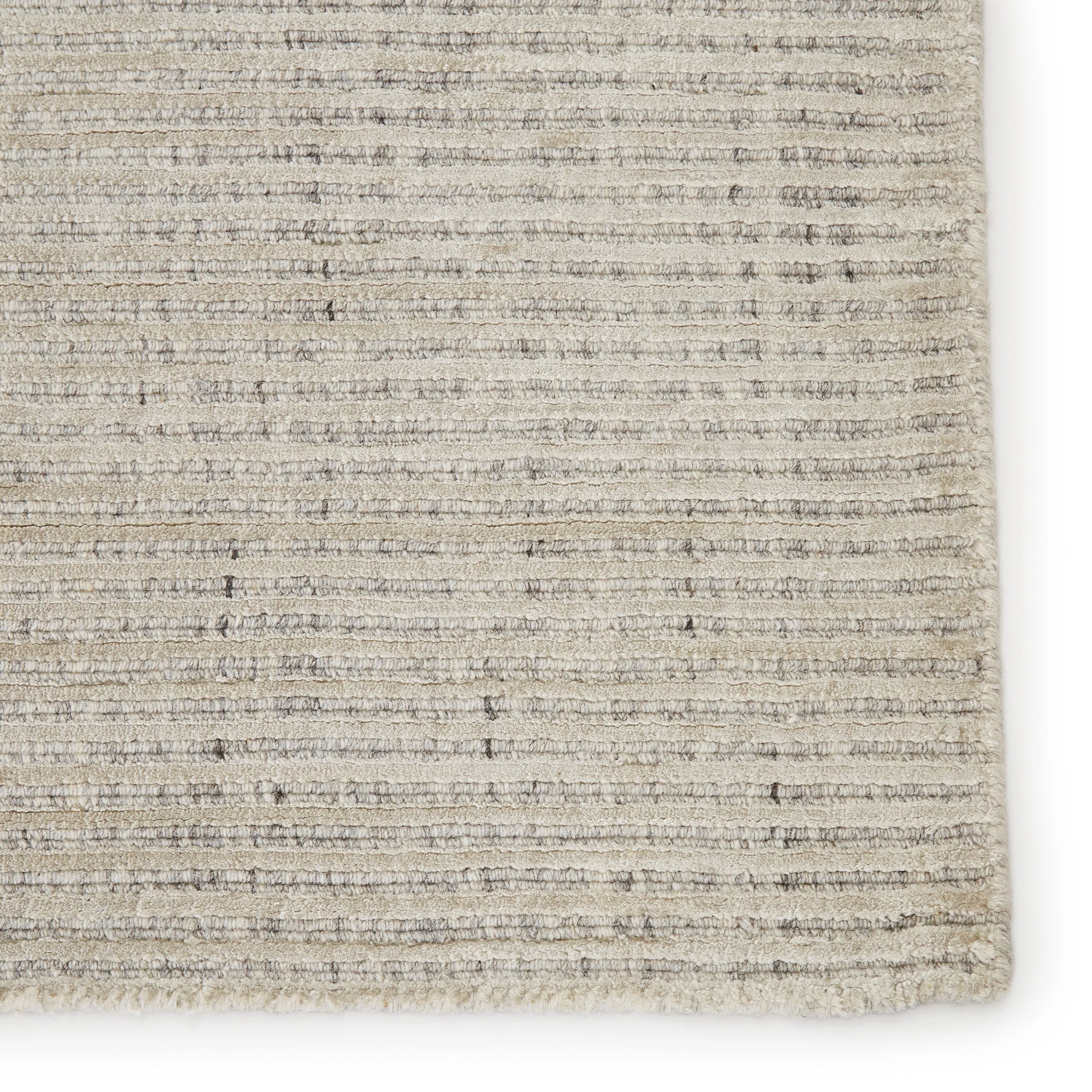 Phase Handmade Solid Color Textured Wool/ Viscose Area Rug