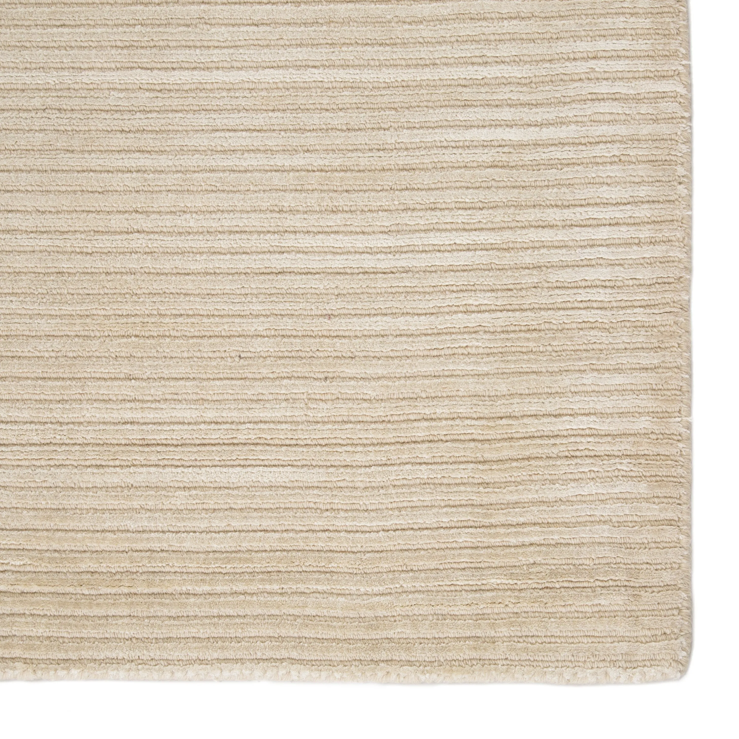 Phase Handmade Solid Color Textured Wool/ Viscose Area Rug