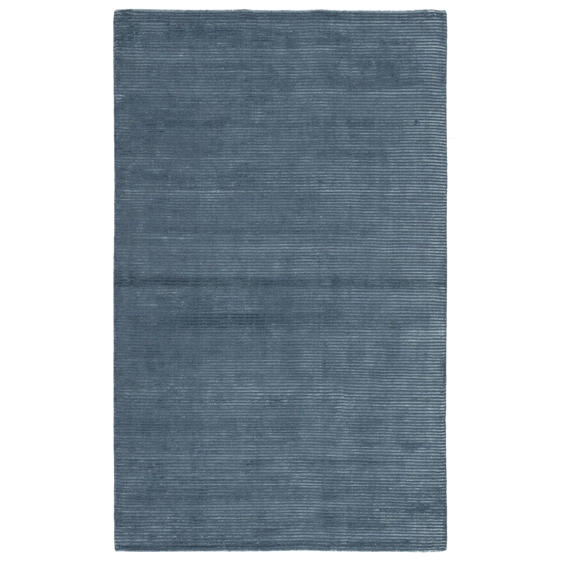 Phase Handmade Solid Color Textured Wool/ Viscose Area Rug