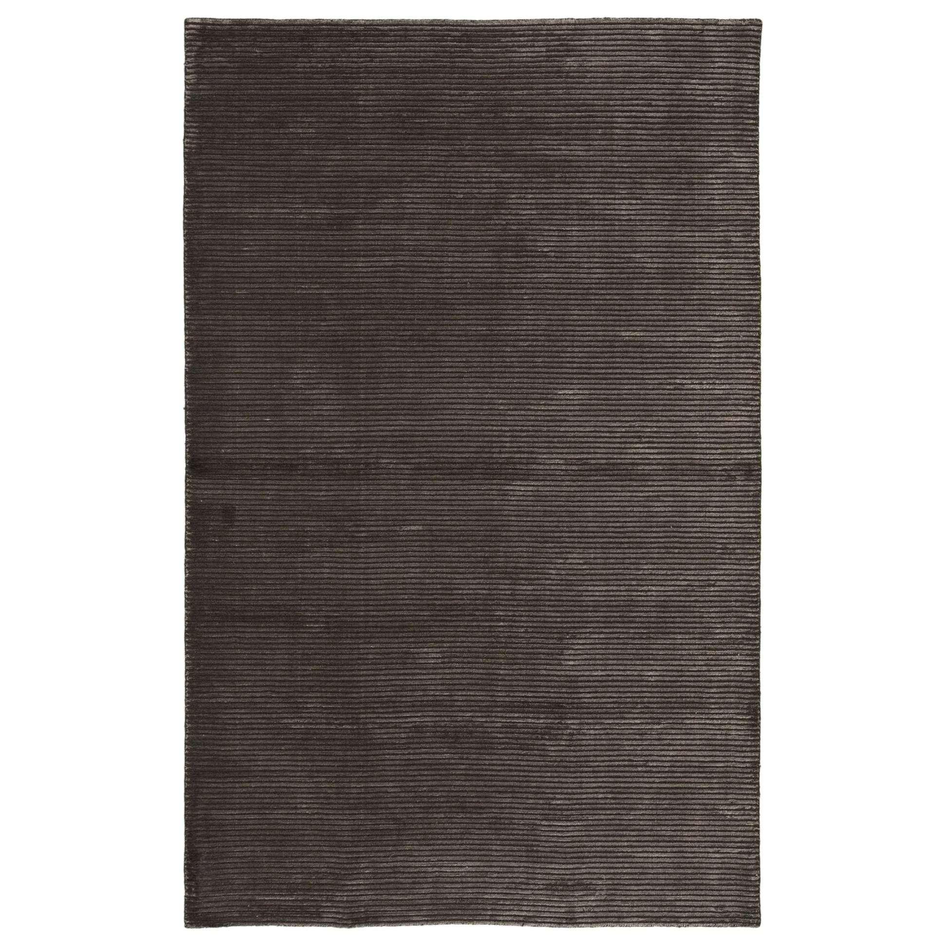 Phase Handmade Solid Color Textured Wool/ Viscose Area Rug