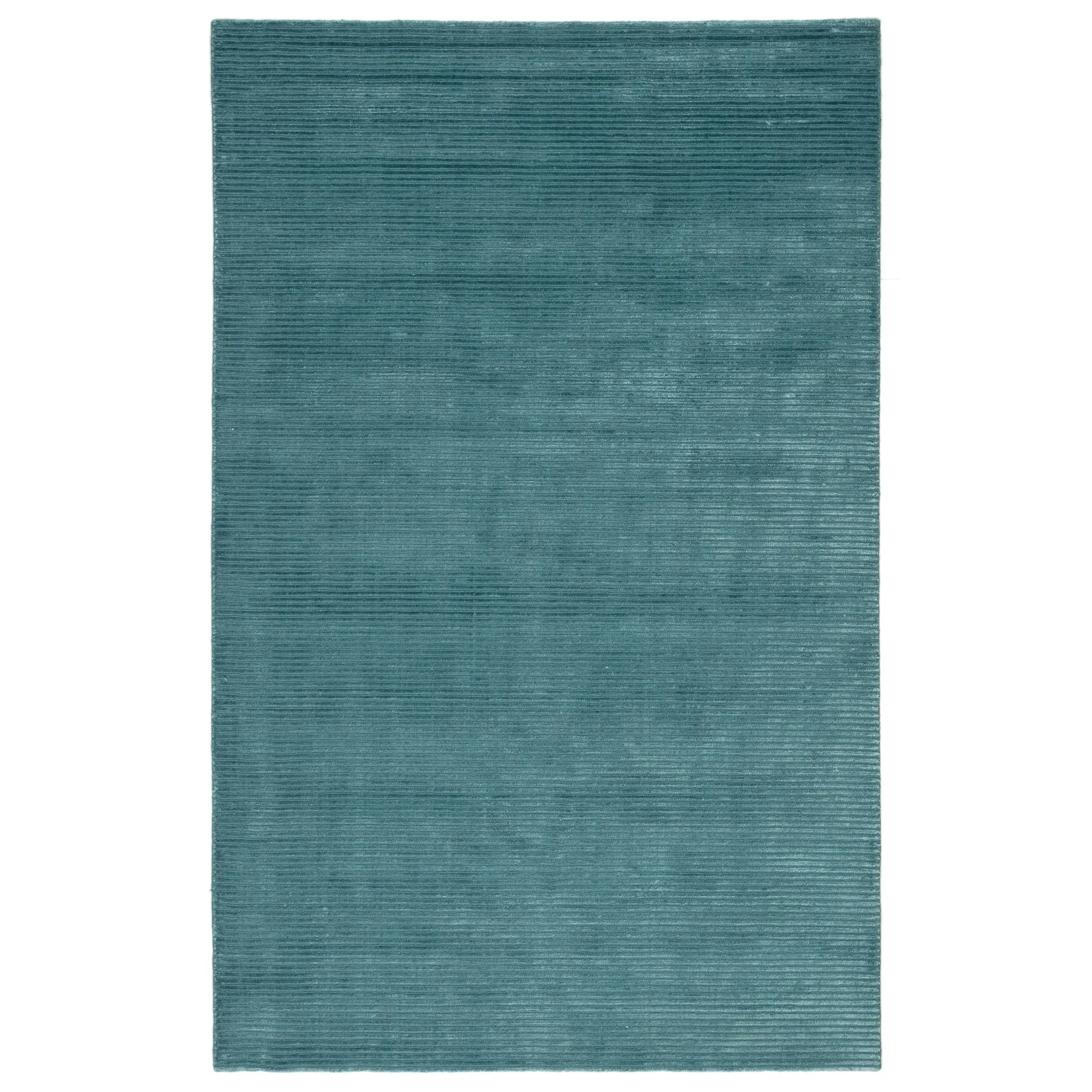 Phase Handmade Solid Color Textured Wool/ Viscose Area Rug
