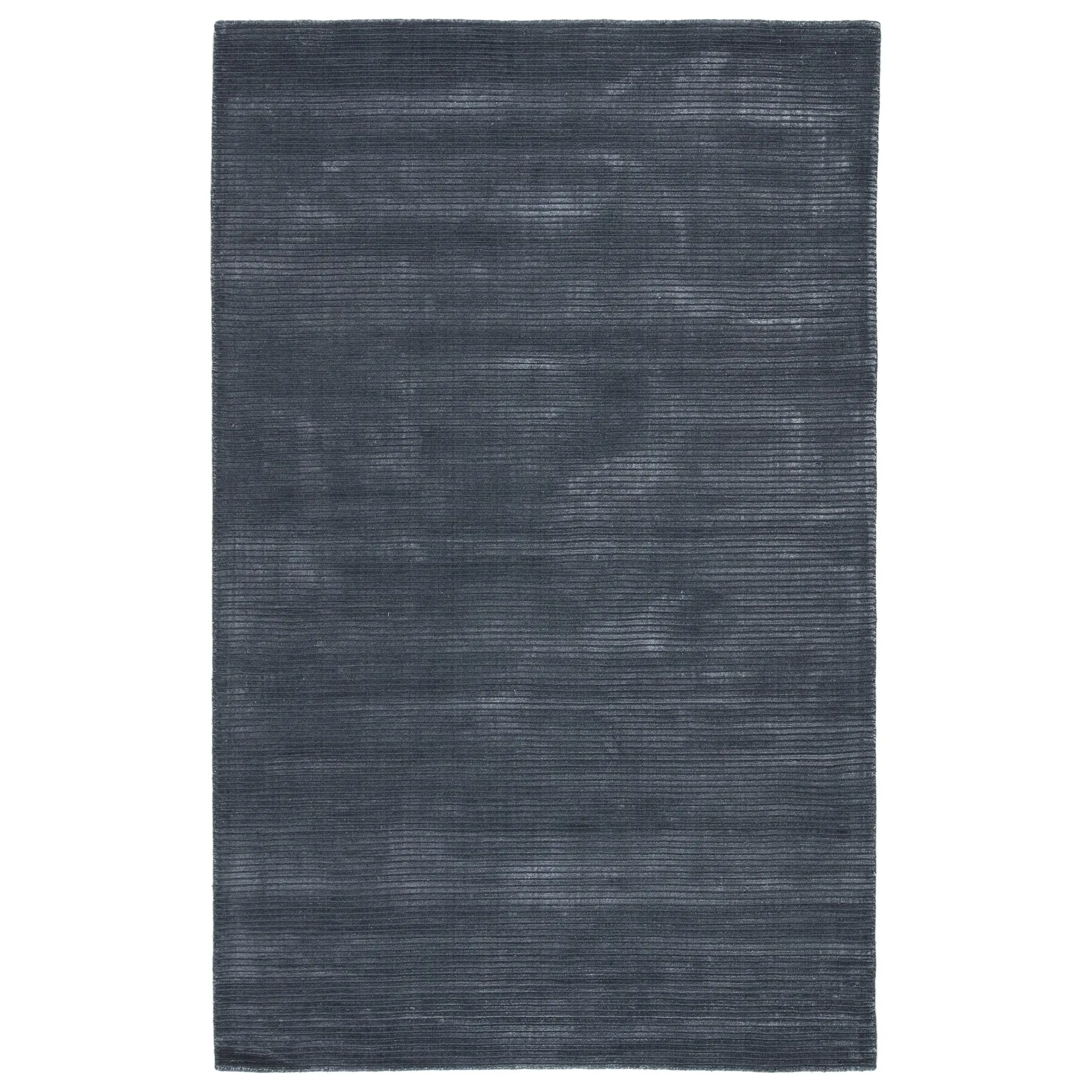 Phase Handmade Solid Color Textured Wool/ Viscose Area Rug