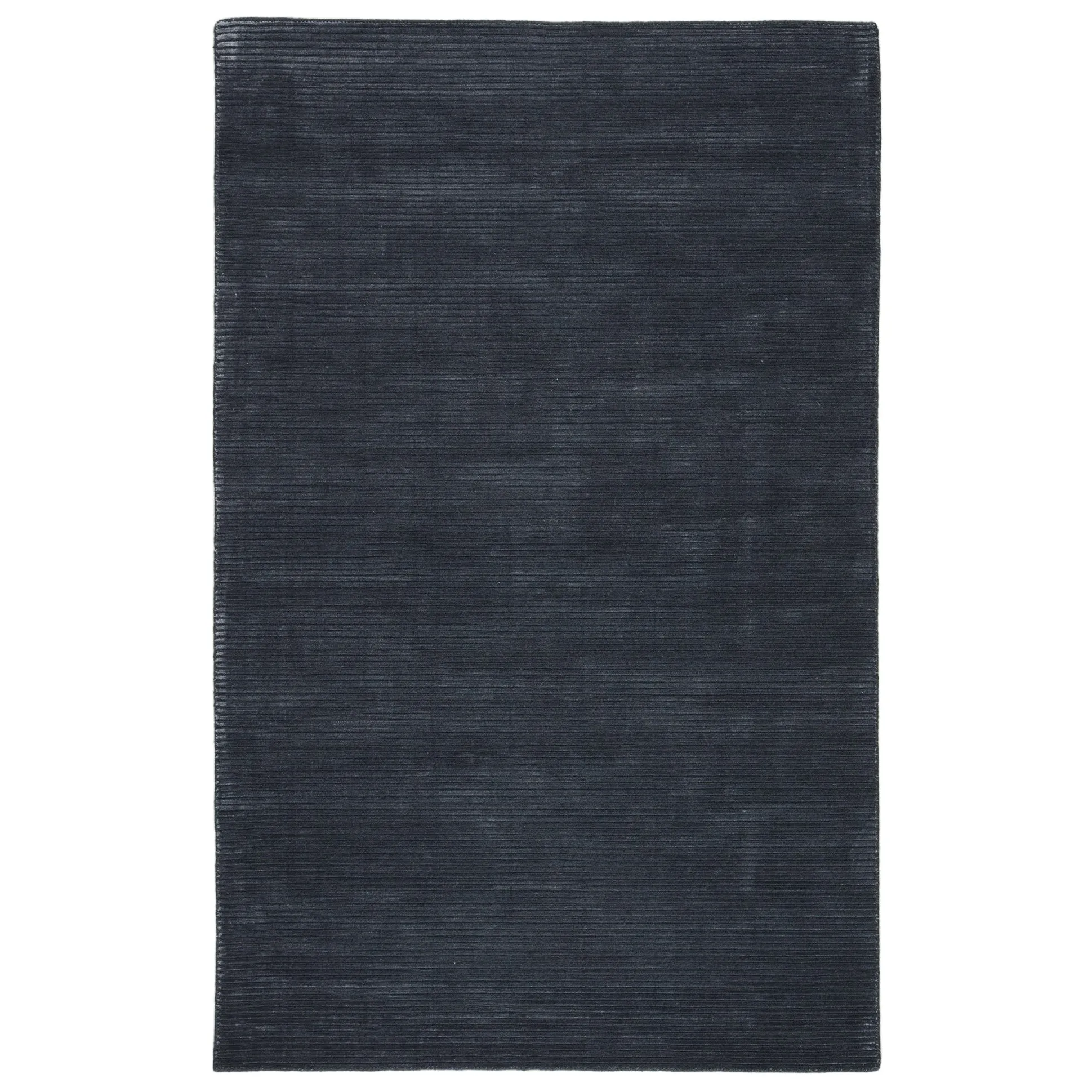 Phase Handmade Solid Color Textured Wool/ Viscose Area Rug
