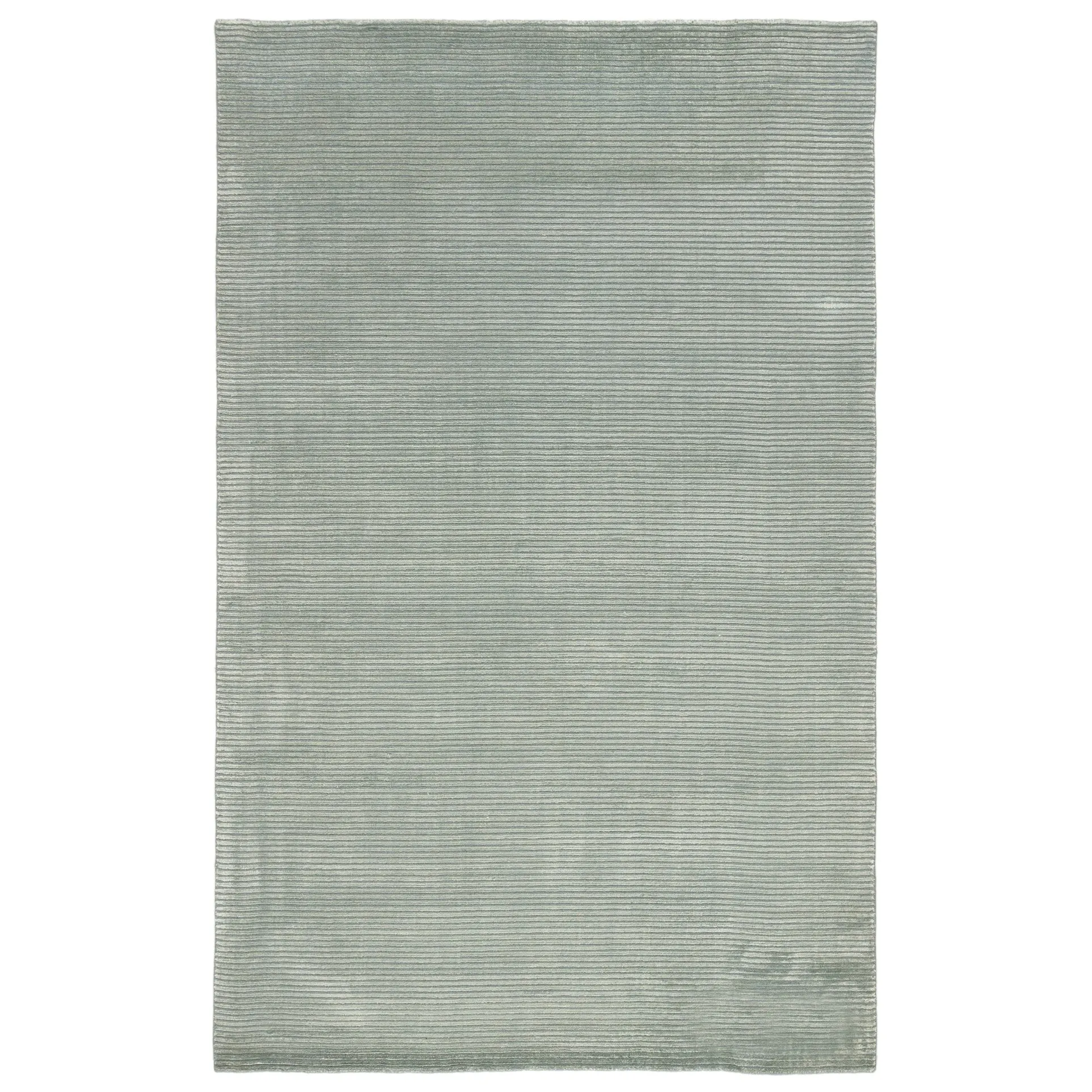 Phase Handmade Solid Color Textured Wool/ Viscose Area Rug