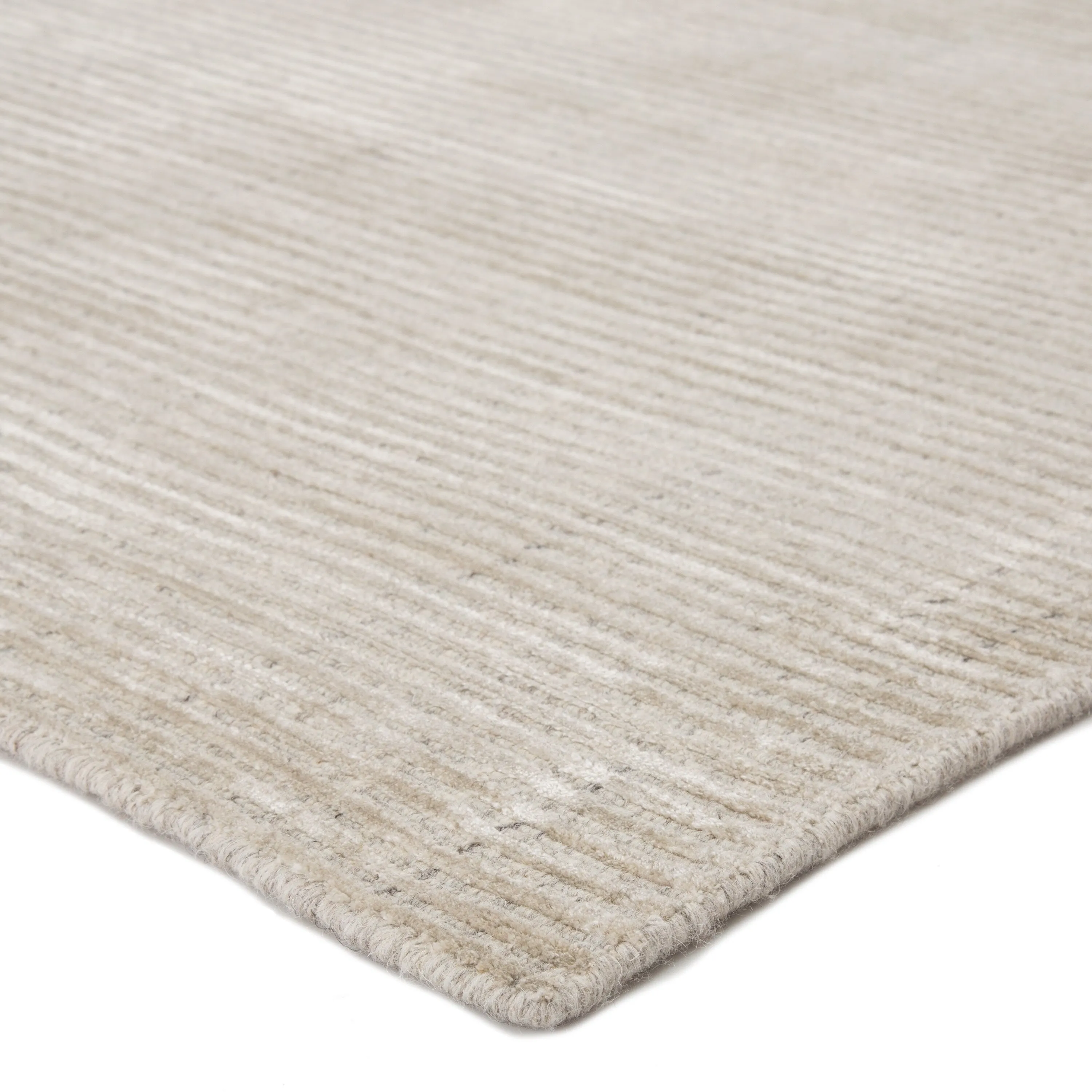 Phase Handmade Solid Color Textured Wool/ Viscose Area Rug